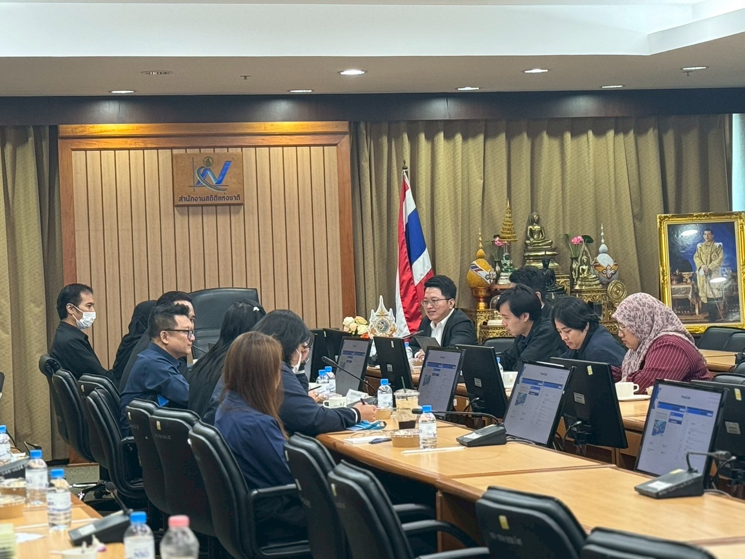 การประชุมการขับเคลื่อนการพัฒนาสถิติทางการ