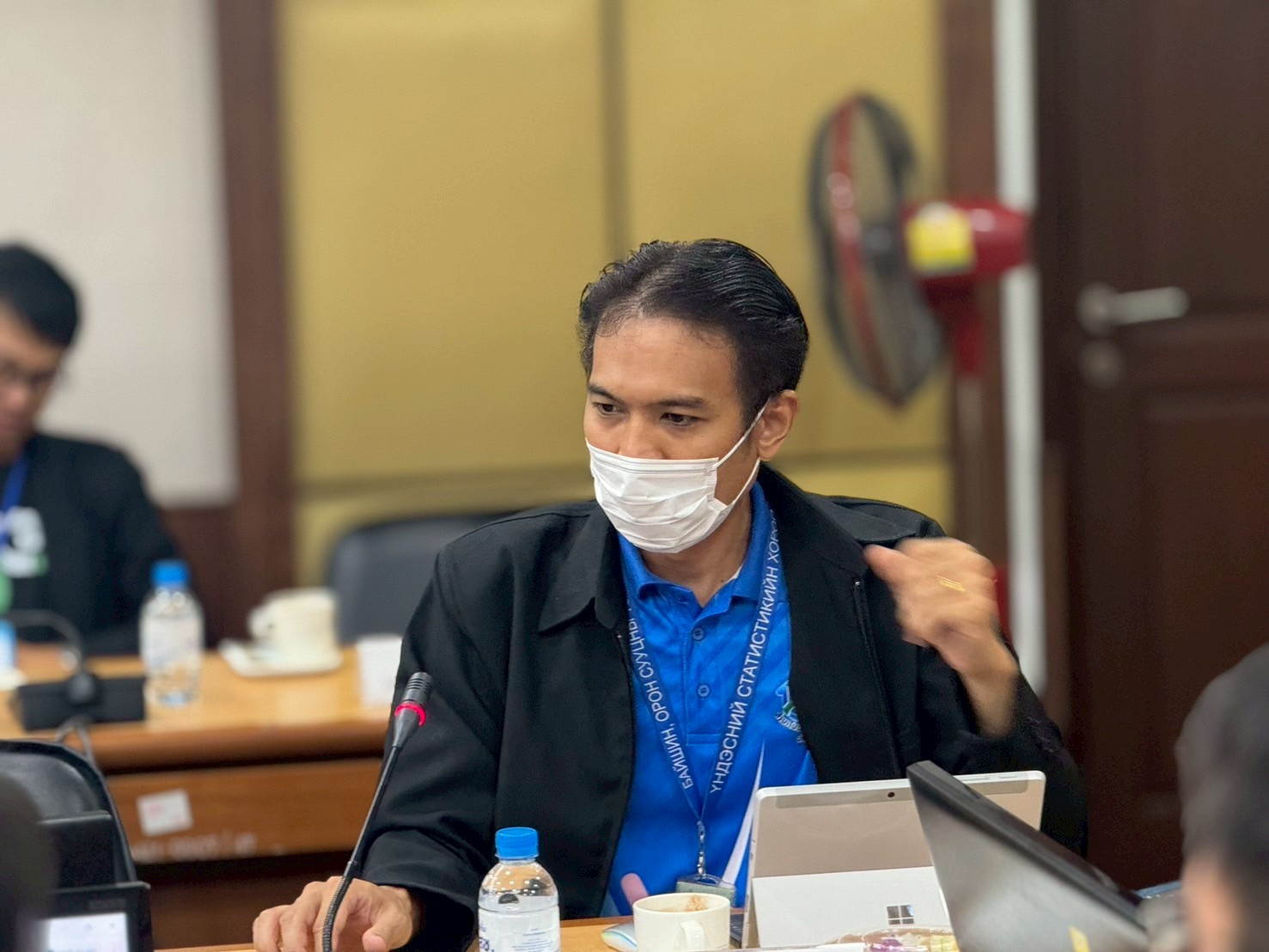 การประชุมการขับเคลื่อนการพัฒนาสถิติทางการ