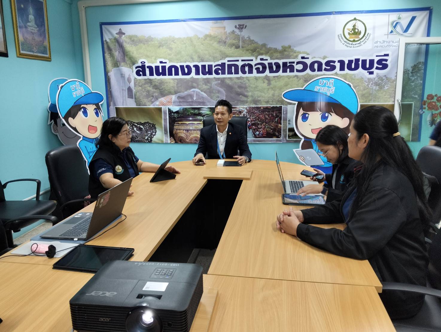 ตรวจราชการ ณ จังหวัดราชบุรี
