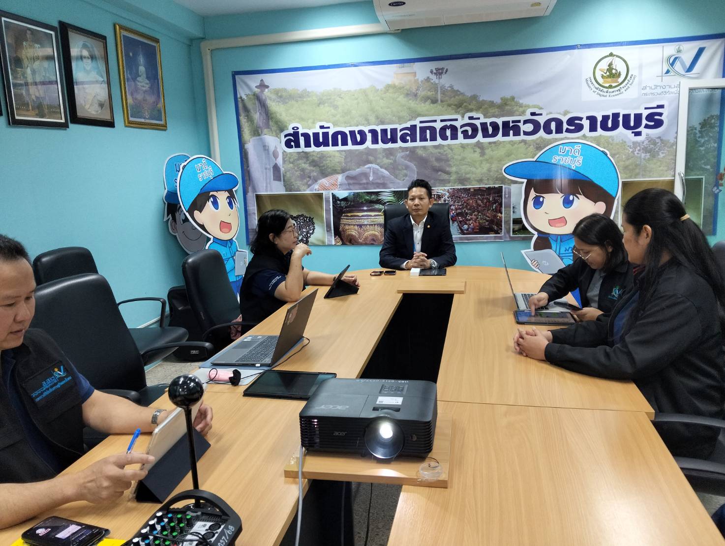 ตรวจราชการ ณ จังหวัดราชบุรี