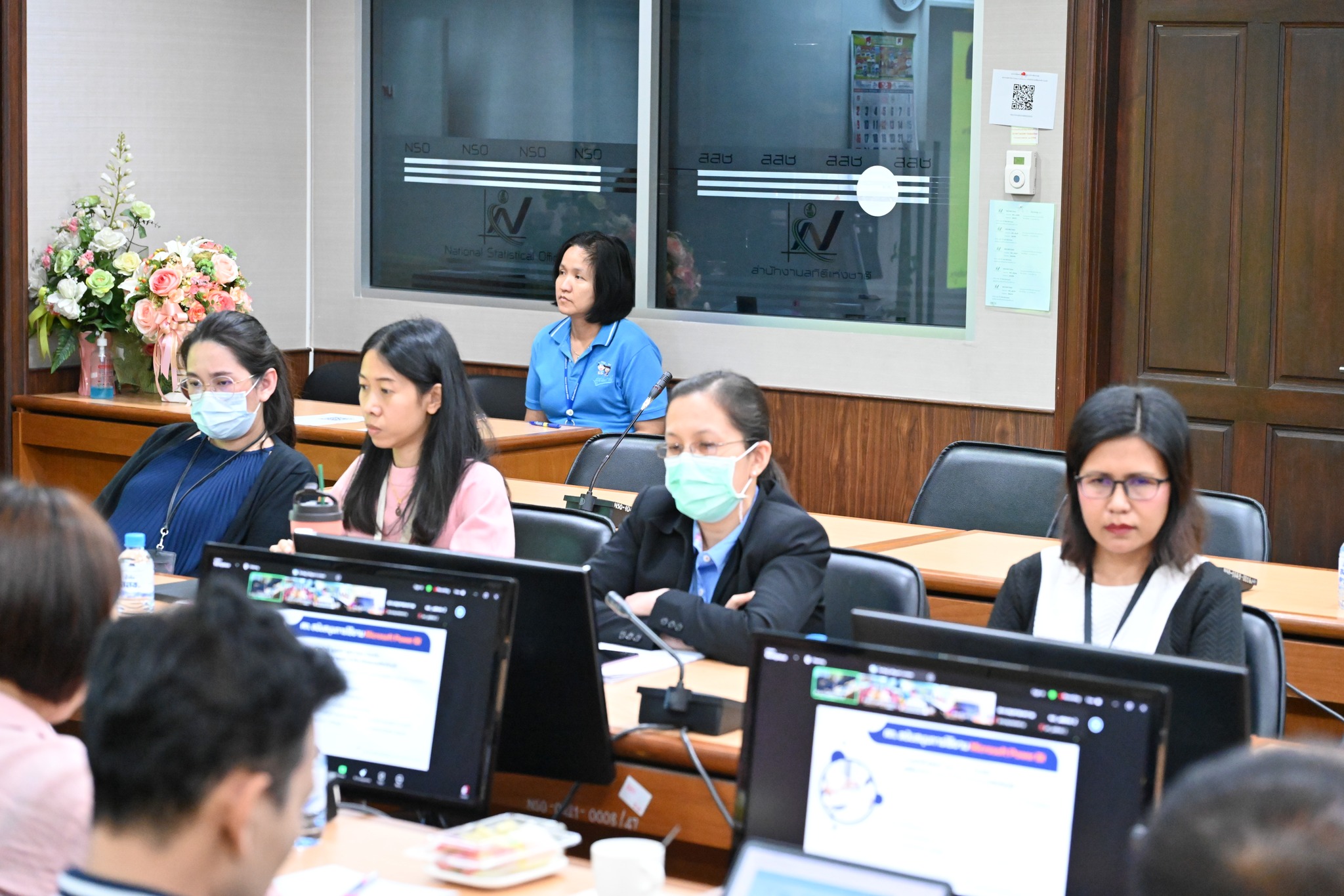 การประชุมการขับเคลื่อนการปฏิบัติงานตามแผนงานของสำนักงานสถิติแห่งชาติ ครั้งที่ 5/2568