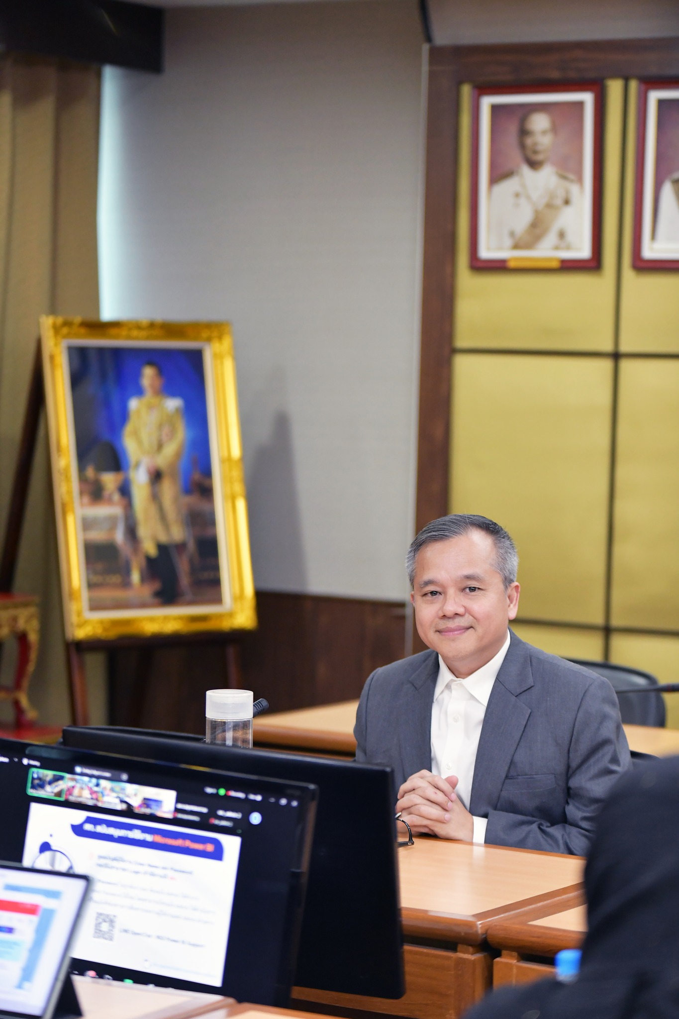 การประชุมการขับเคลื่อนการปฏิบัติงานตามแผนงานของสำนักงานสถิติแห่งชาติ ครั้งที่ 5/2568