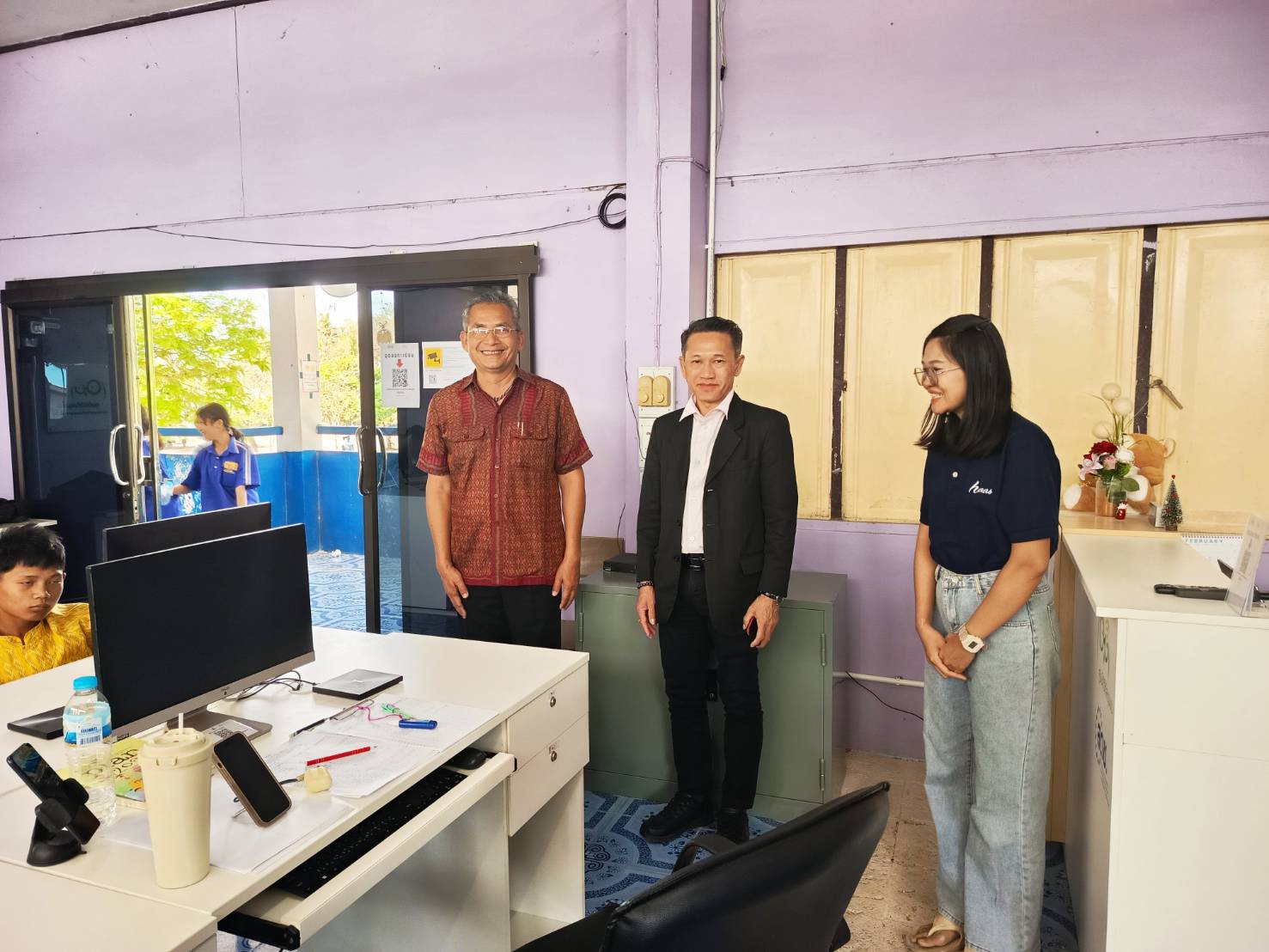 ตรวจเยี่ยมสำนักงานสถิติจังหวัดสุรินทร์