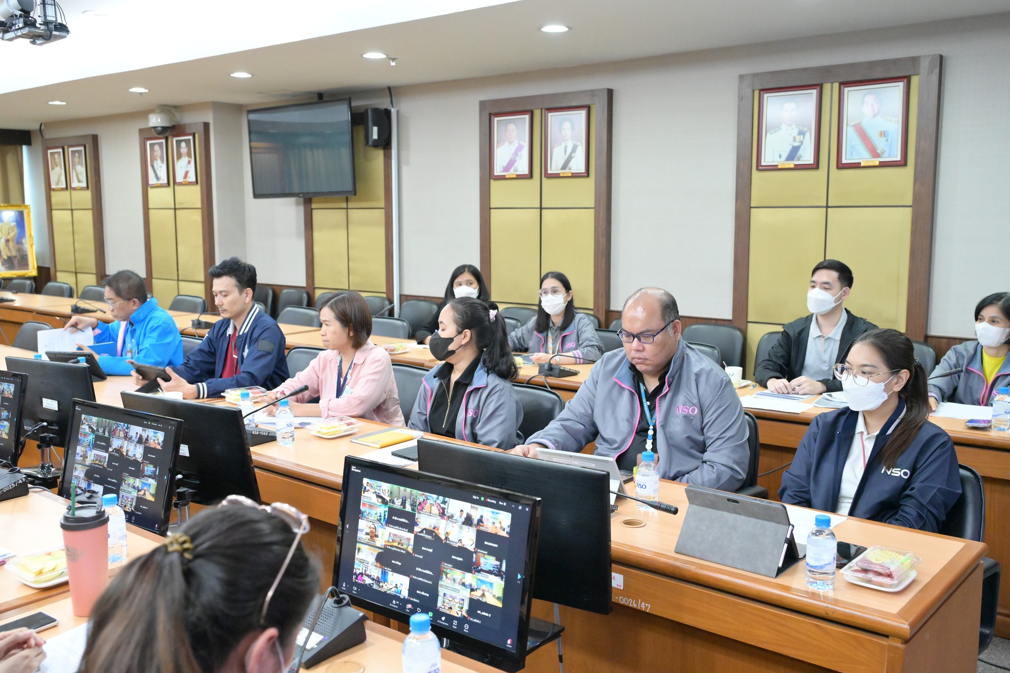 การประชุมการขับเคลื่อนการปฏิบัติงานตามแผนงานของสำนักงานสถิติแห่งชาติ ครั้งที่ 5/2568