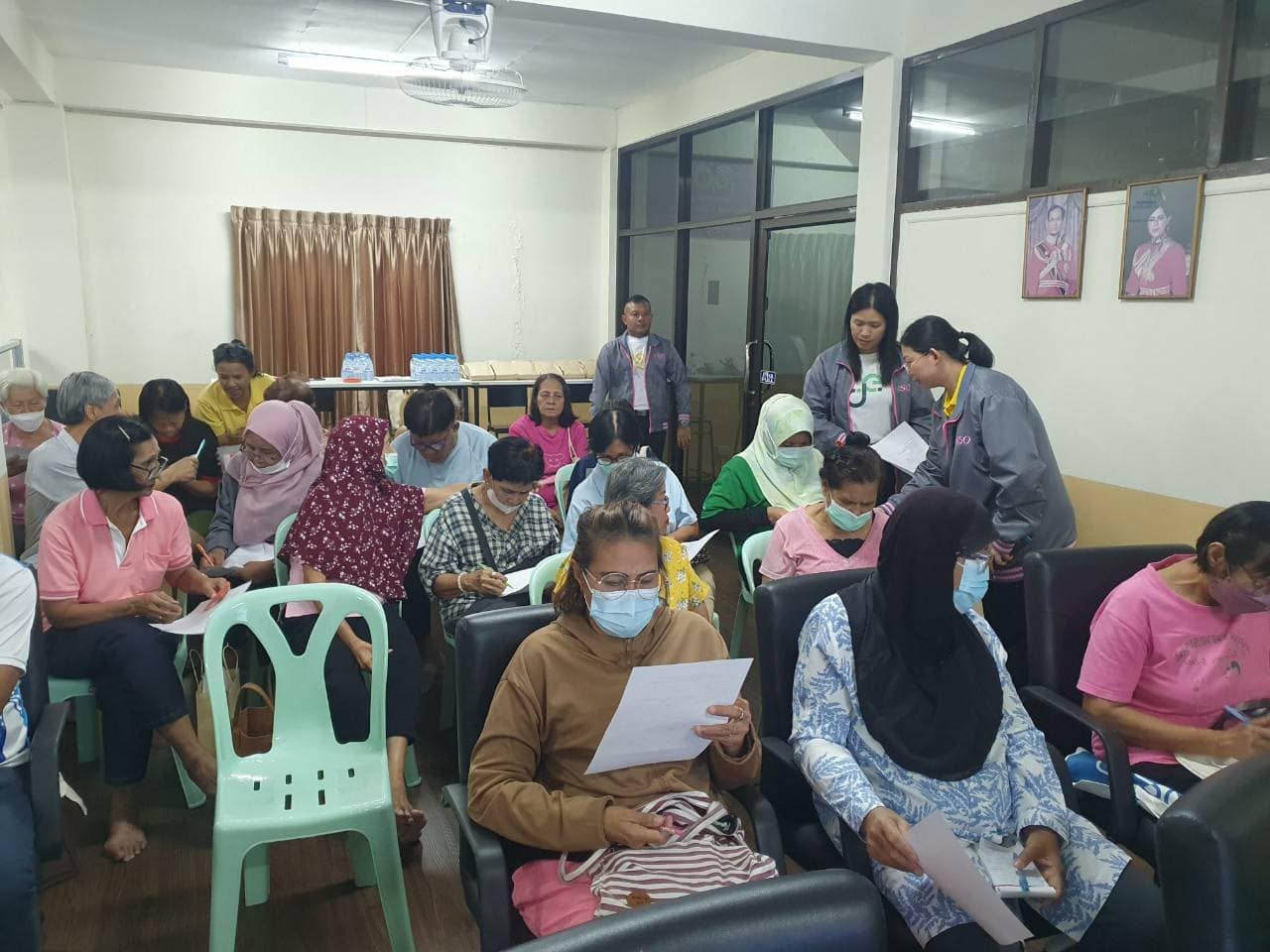 เครือข่ายสถิติ ณ ศูนย์การศึกษาอิสลาม มัสยิดบ้านครัว