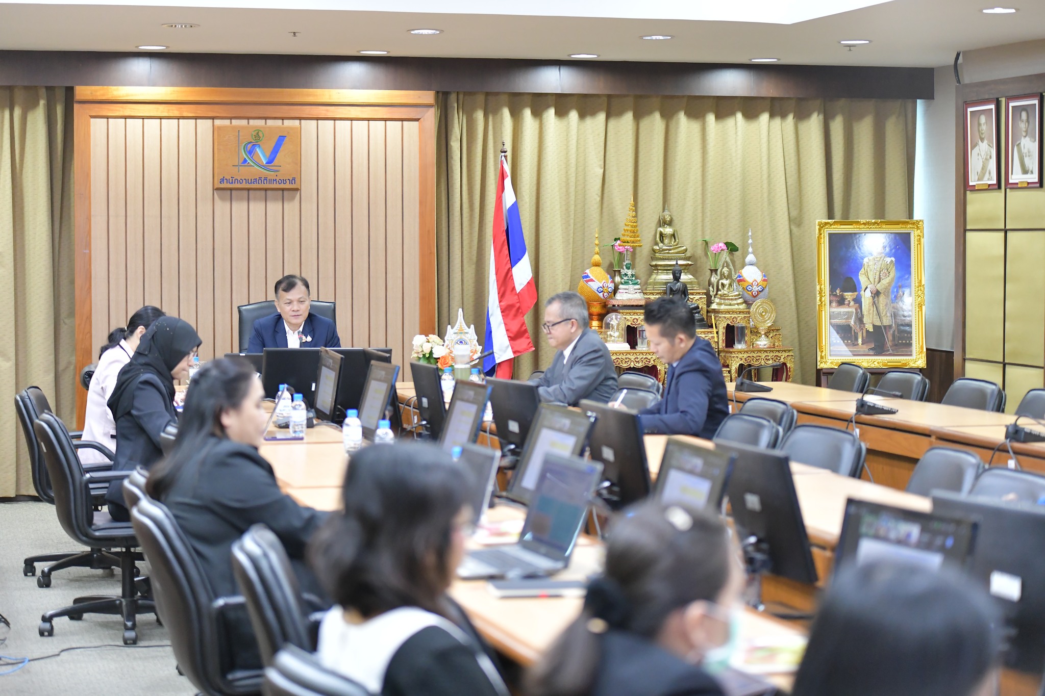 การประชุมการขับเคลื่อนการปฏิบัติงานตามแผนงานของสำนักงานสถิติแห่งชาติ ครั้งที่ 5/2568