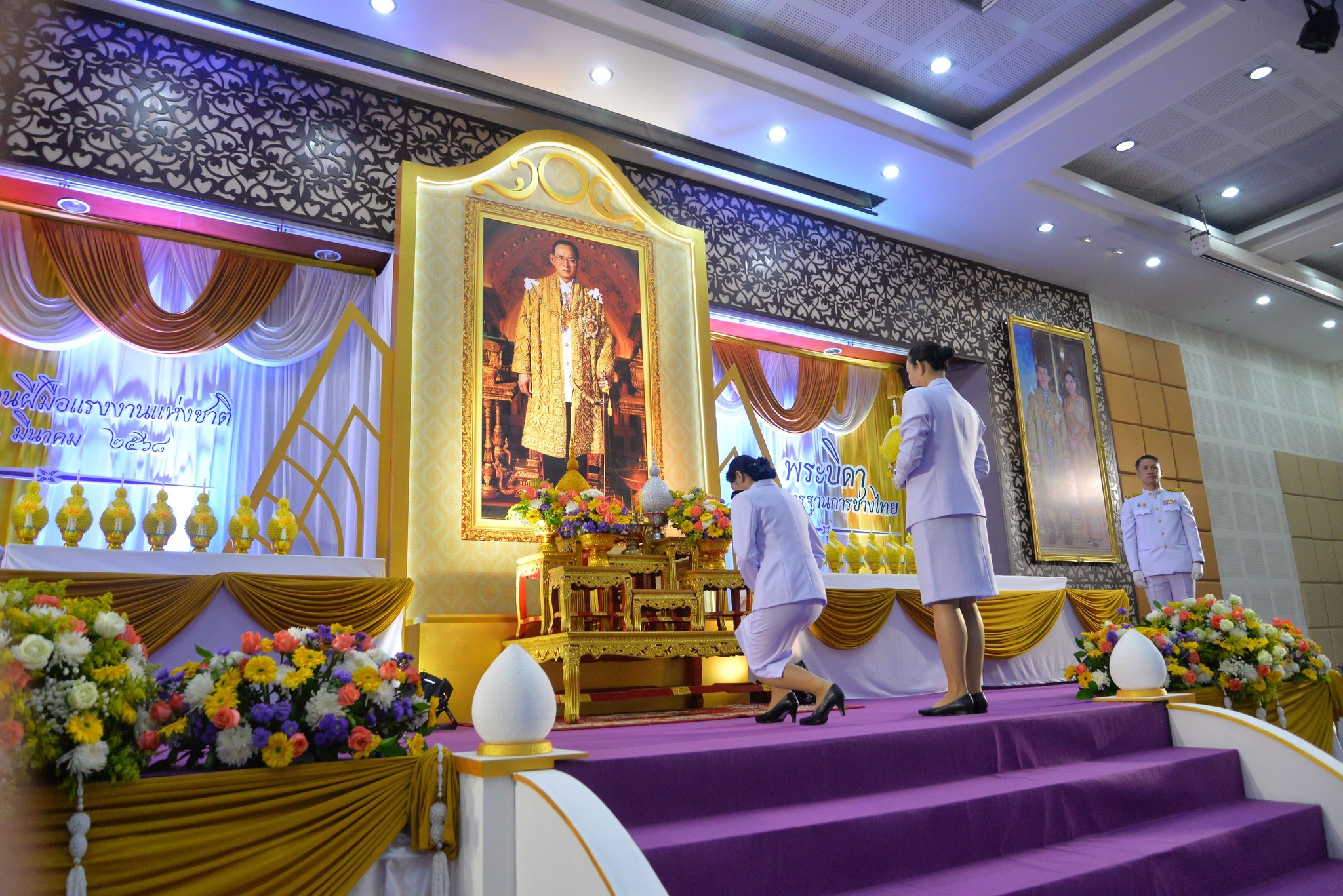ร่วมพิธีถวายราชสักการะ บิดาแห่งมาตรฐานการช่างไทย