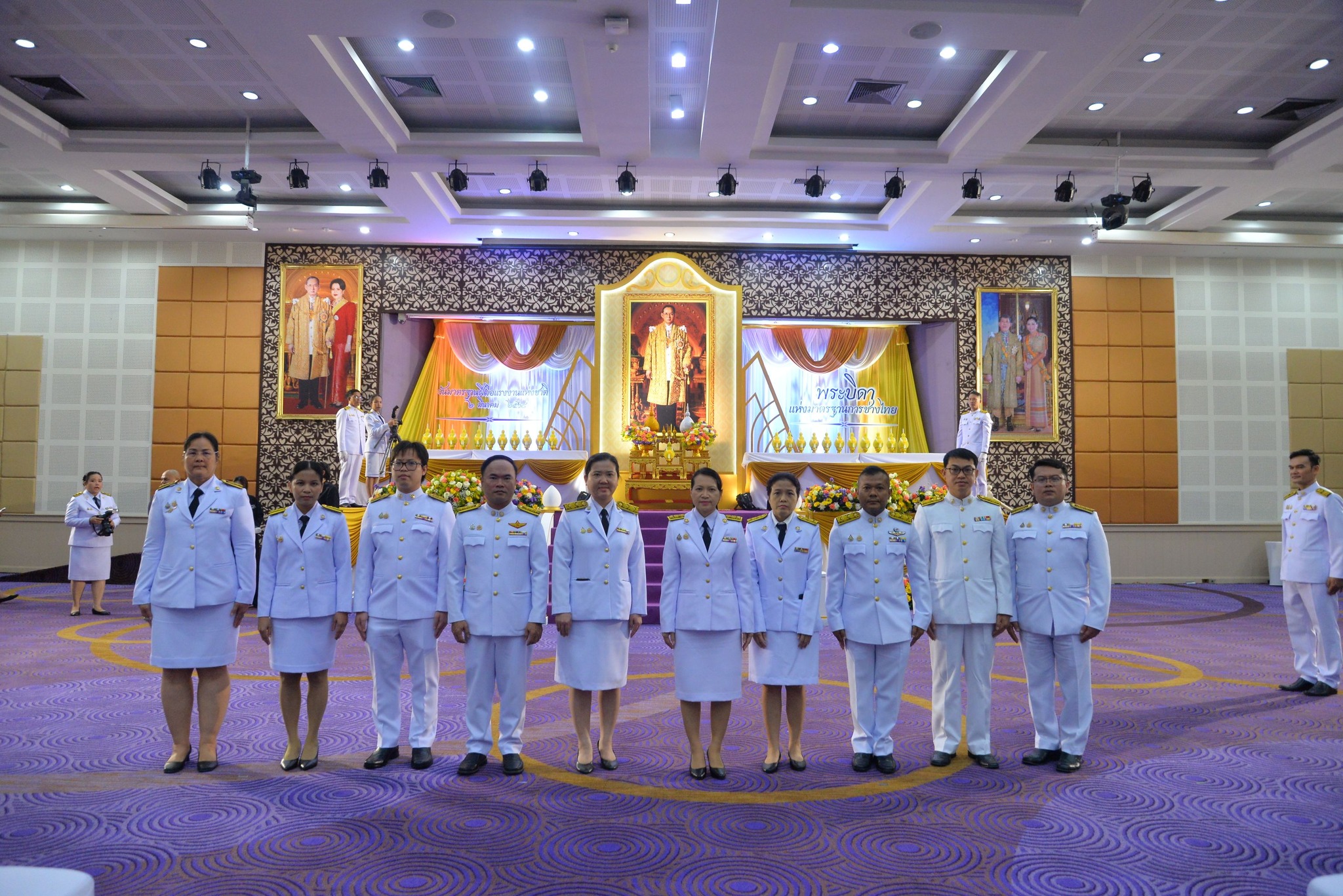 ร่วมพิธีถวายราชสักการะ บิดาแห่งมาตรฐานการช่างไทย