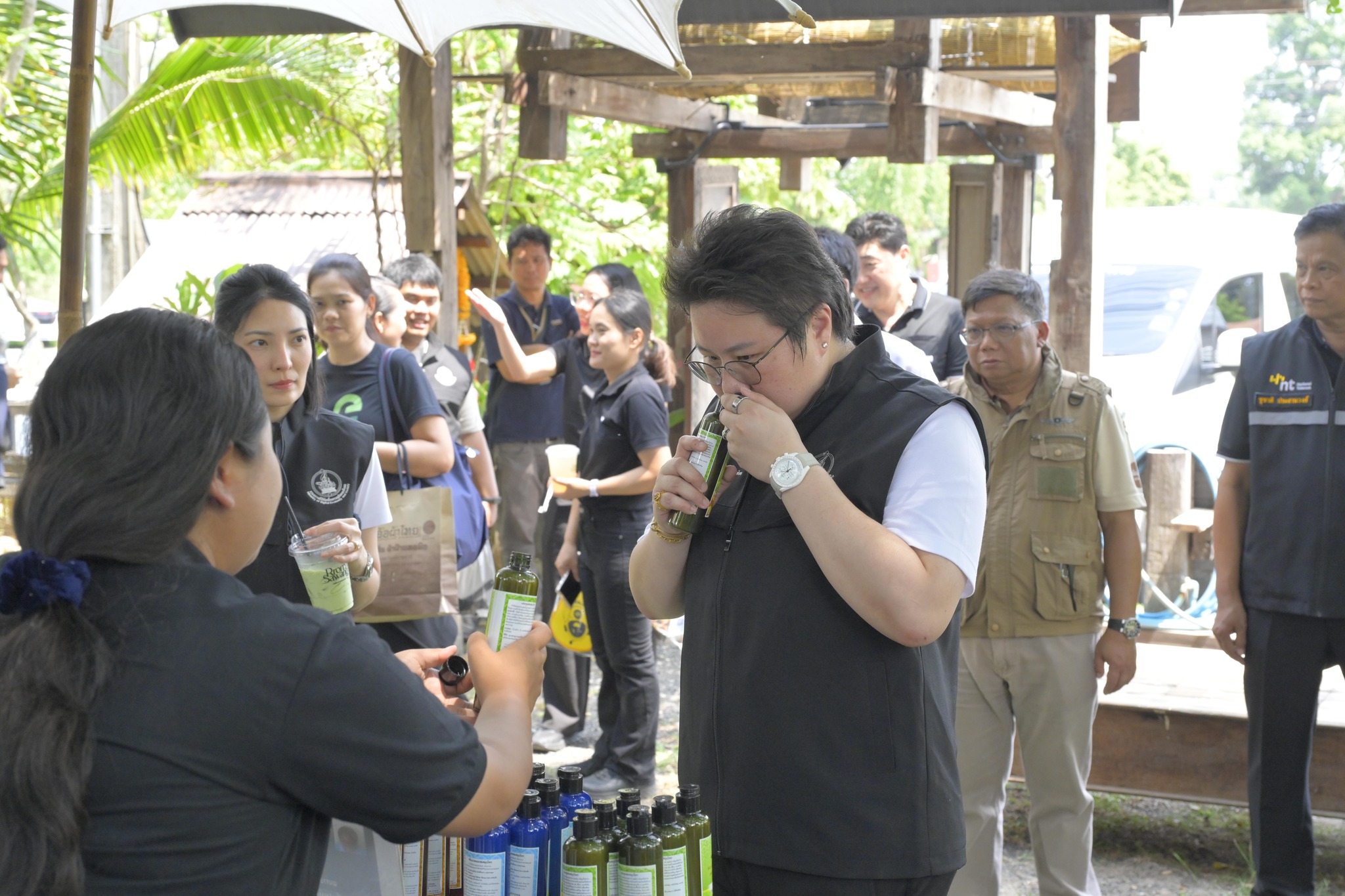 รมช.ดีอี และ รมช.มหาดไทย ลงพื้นที่ จ.อุบลราชธานี