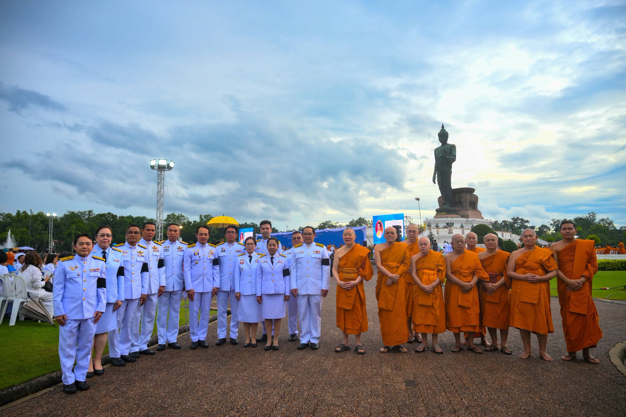 พิธีสวดพระพุทธมนต์และเจริญจิตตภาวนา