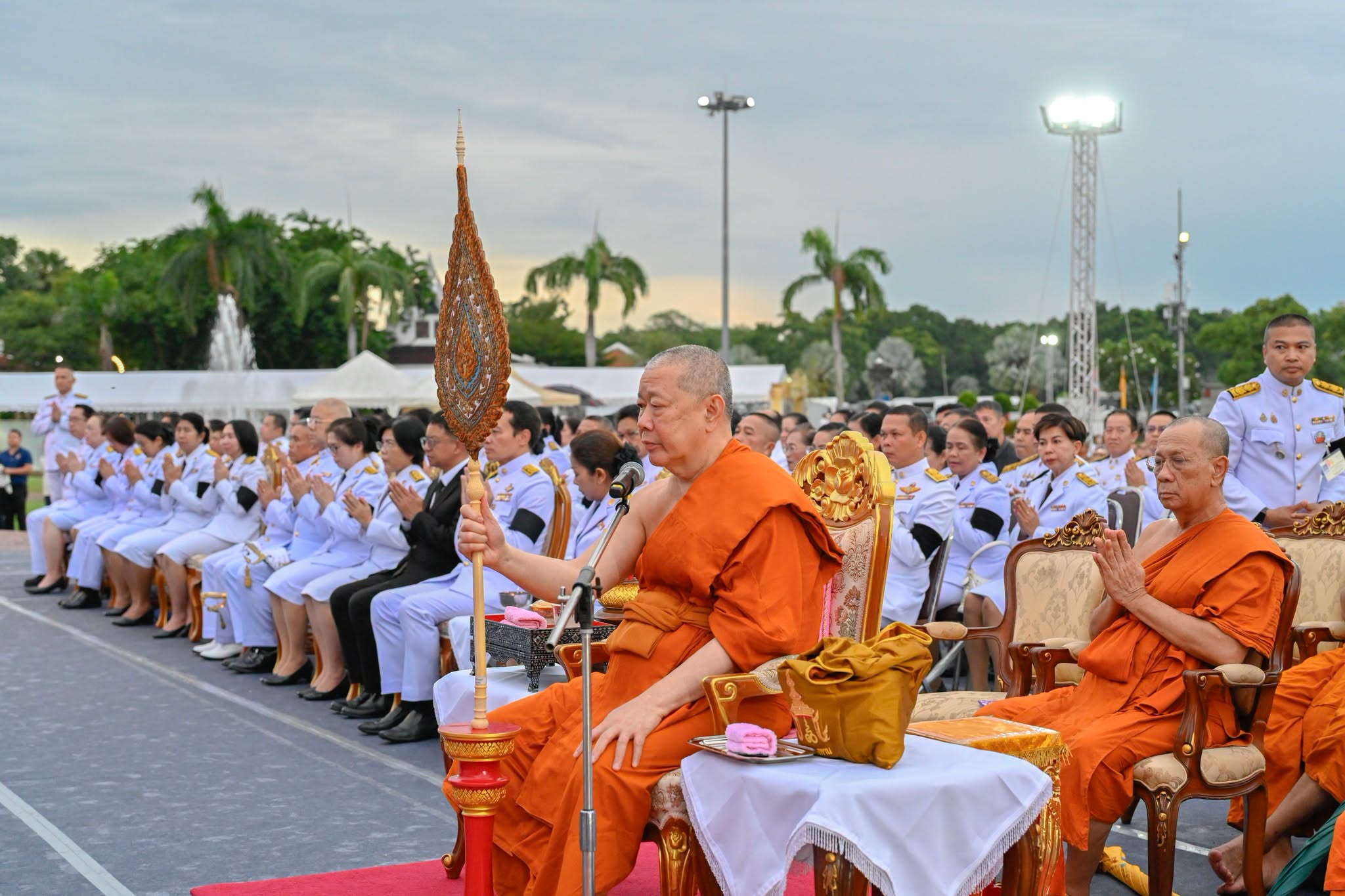 พิธีสวดพระพุทธมนต์และเจริญจิตตภาวนา