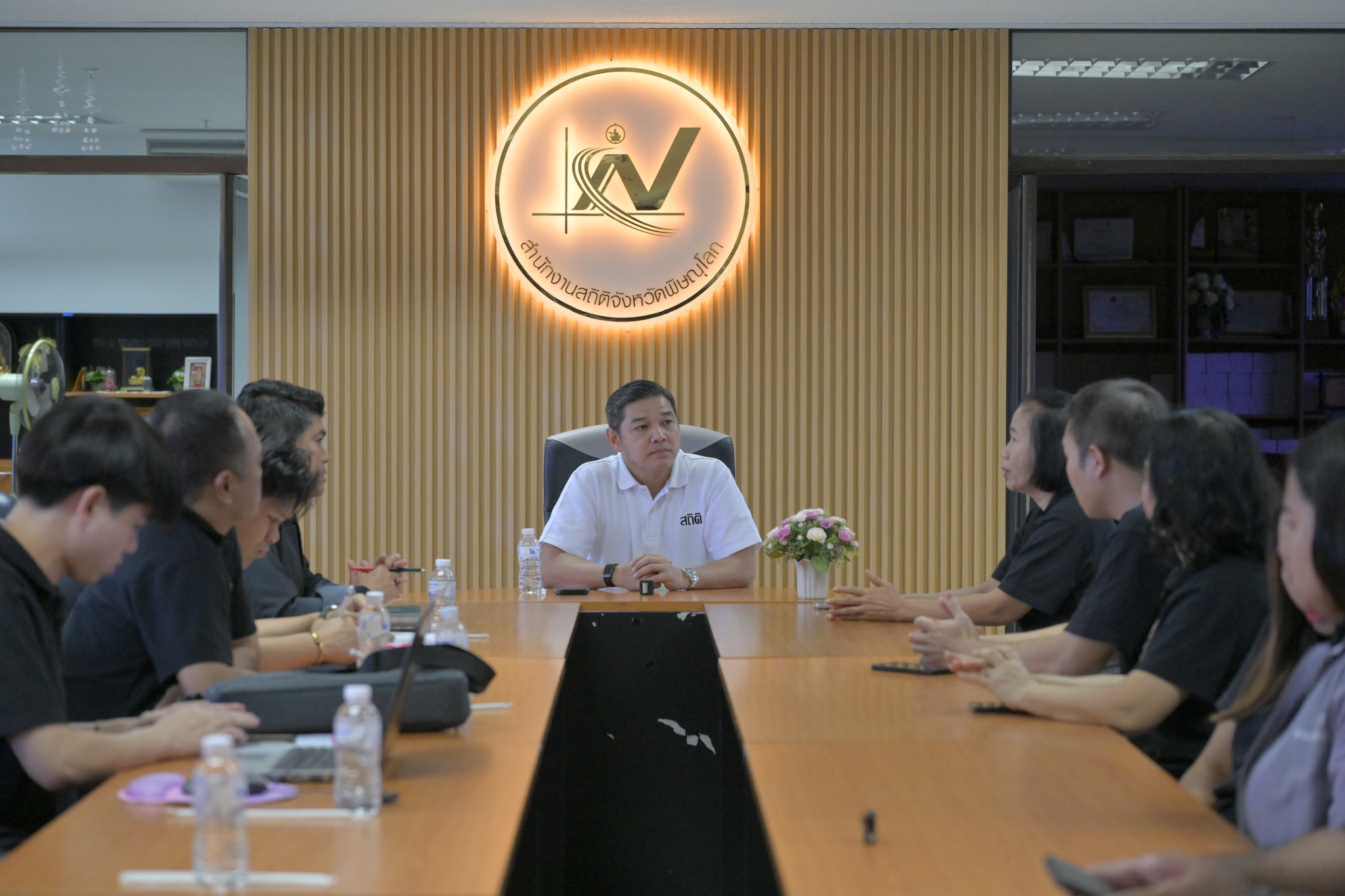หารือโครงการปรับปรุงฐานข้อมูลกลางด้านสถานประกอบการ