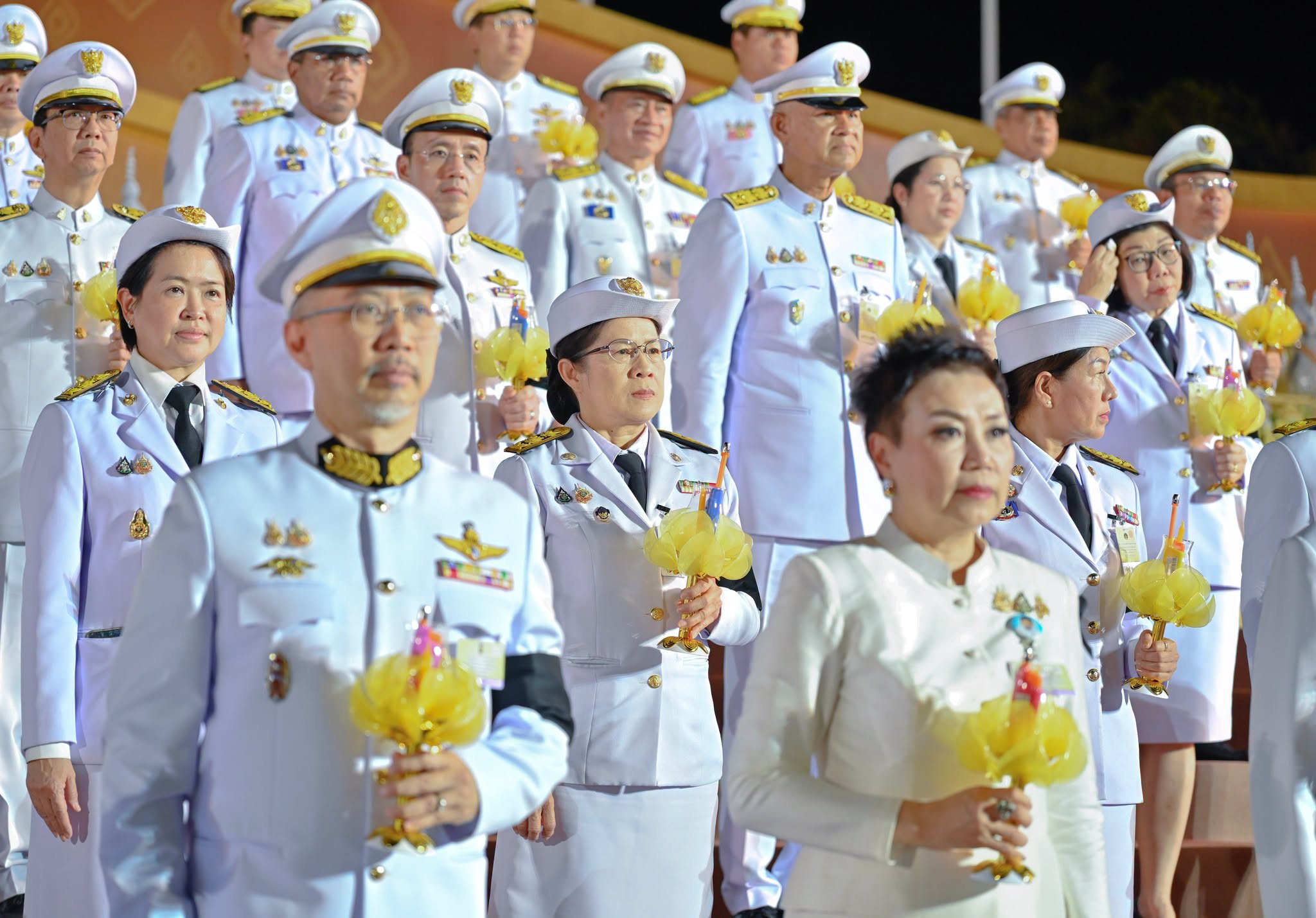 พิธีจุดเทียนถวายพระพรชัยมงคล