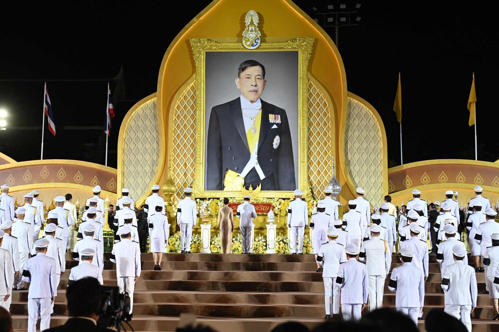 พิธีจุดเทียนถวายพระพรชัยมงคล