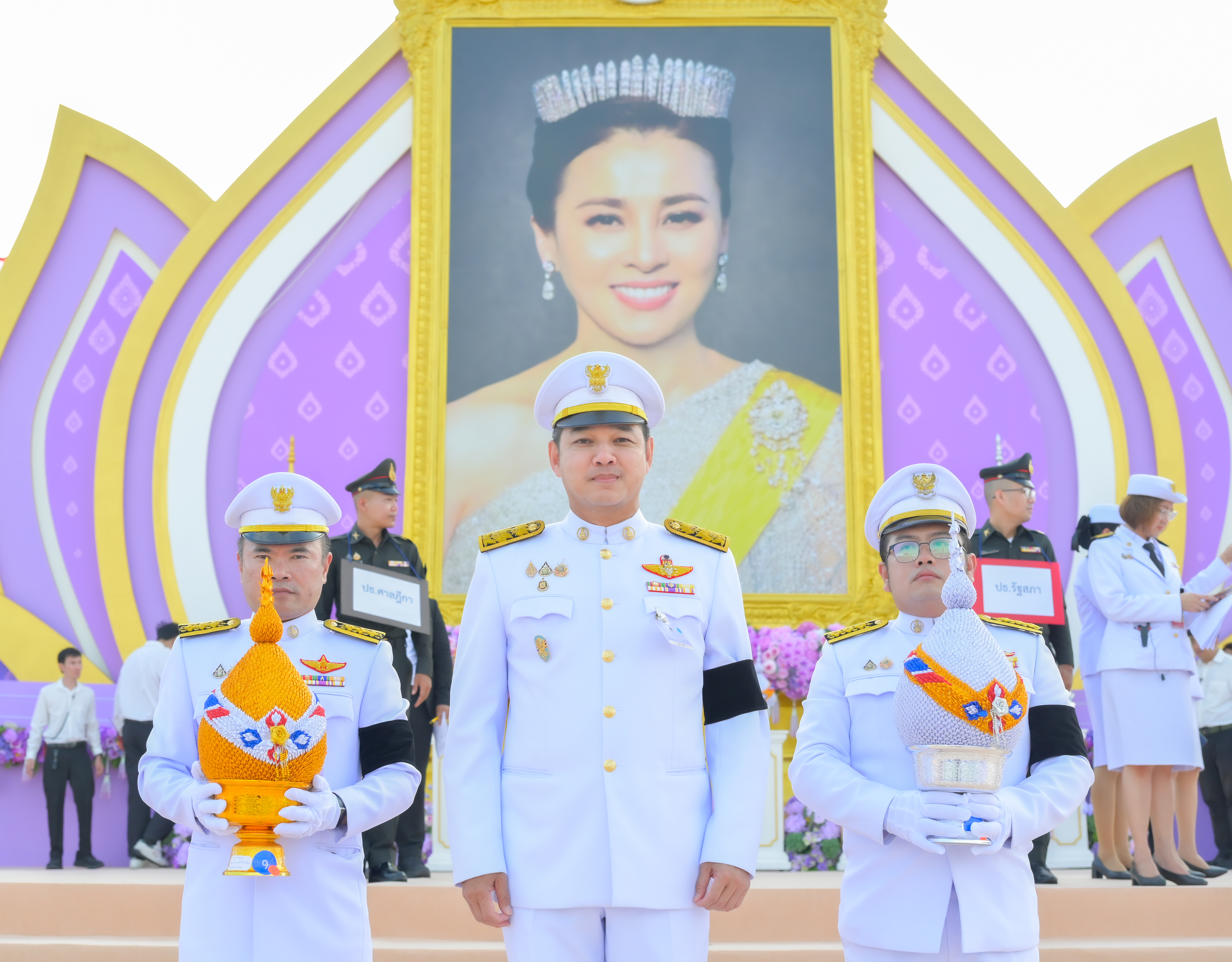 พิธีเฉลิมพระเกียรติ เนื่องในโอกาสพระราชพิธีมหามงคลเฉลิมพระชนมพรรษา 4 รอบ สมเด็จพระนางเจ้าฯ พระบรมราชินี 3 มิถุนายน 2569