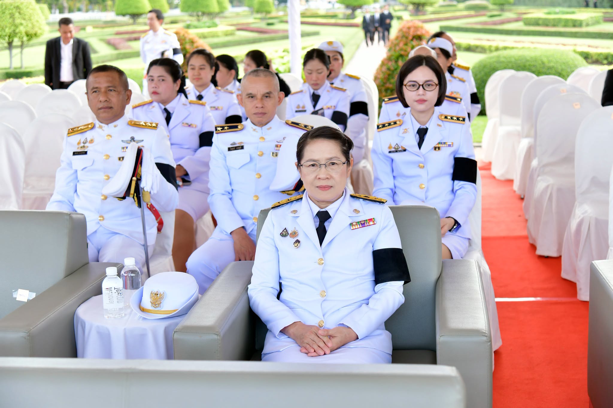 พิธีวางพานพุ่มถวายราชสักการะ