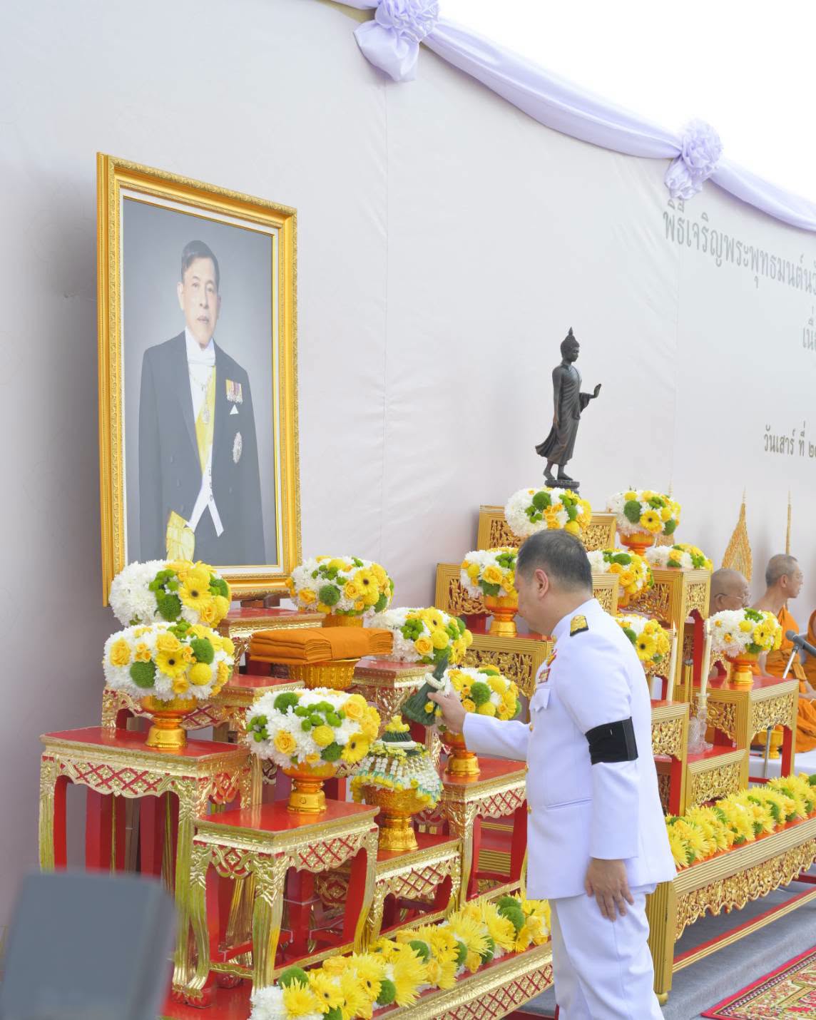พิธีเจริญพระพุทธมนต์นวัคคหายุสมธัมม์