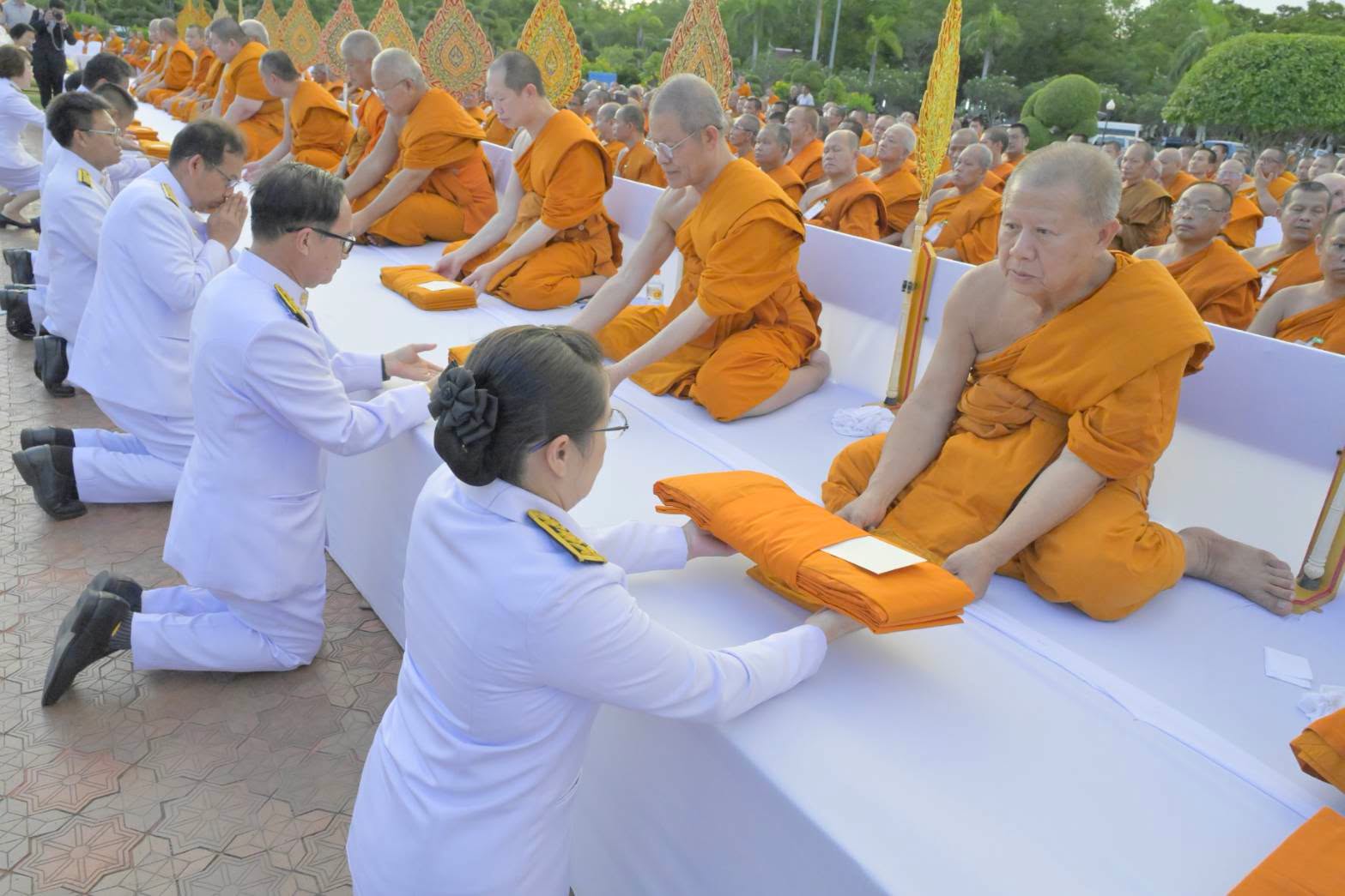 พิธีเจริญพระพุทธมนต์นวัคคหายุสมธัมม์