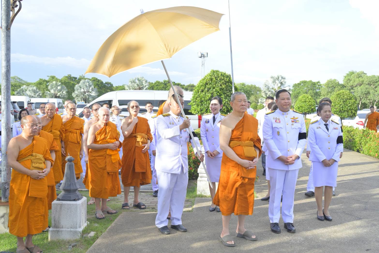 พิธีเจริญพระพุทธมนต์นวัคคหายุสมธัมม์