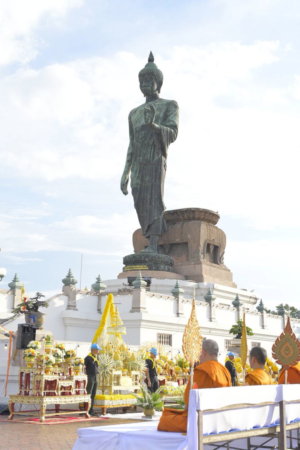 พิธีเจริญพระพุทธมนต์นวัคคหายุสมธัมม์