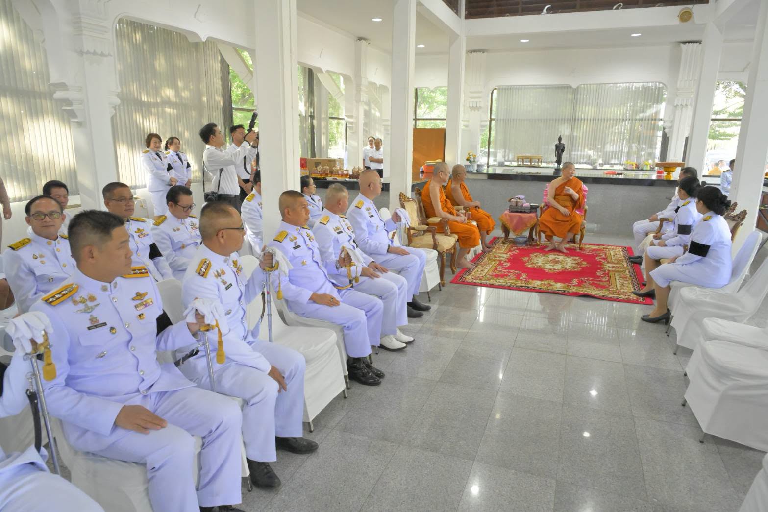 พิธีเจริญพระพุทธมนต์นวัคคหายุสมธัมม์