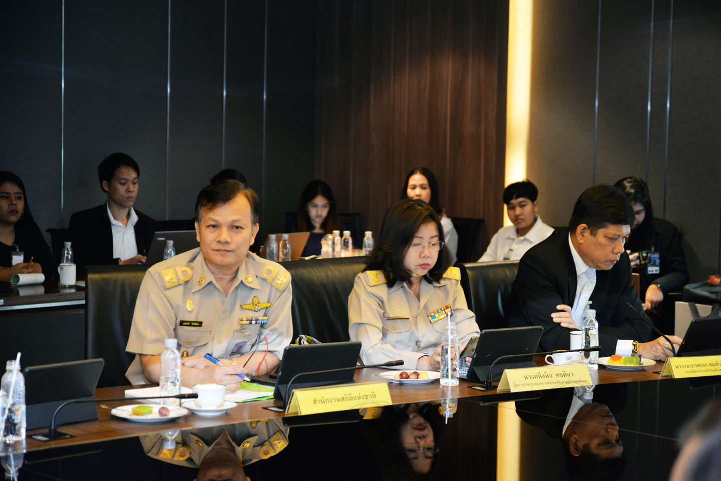 คณะทำงานร่วมติดตามและประเมินผล   การดำเนินงานโครงการเน็ตประชารัฐ