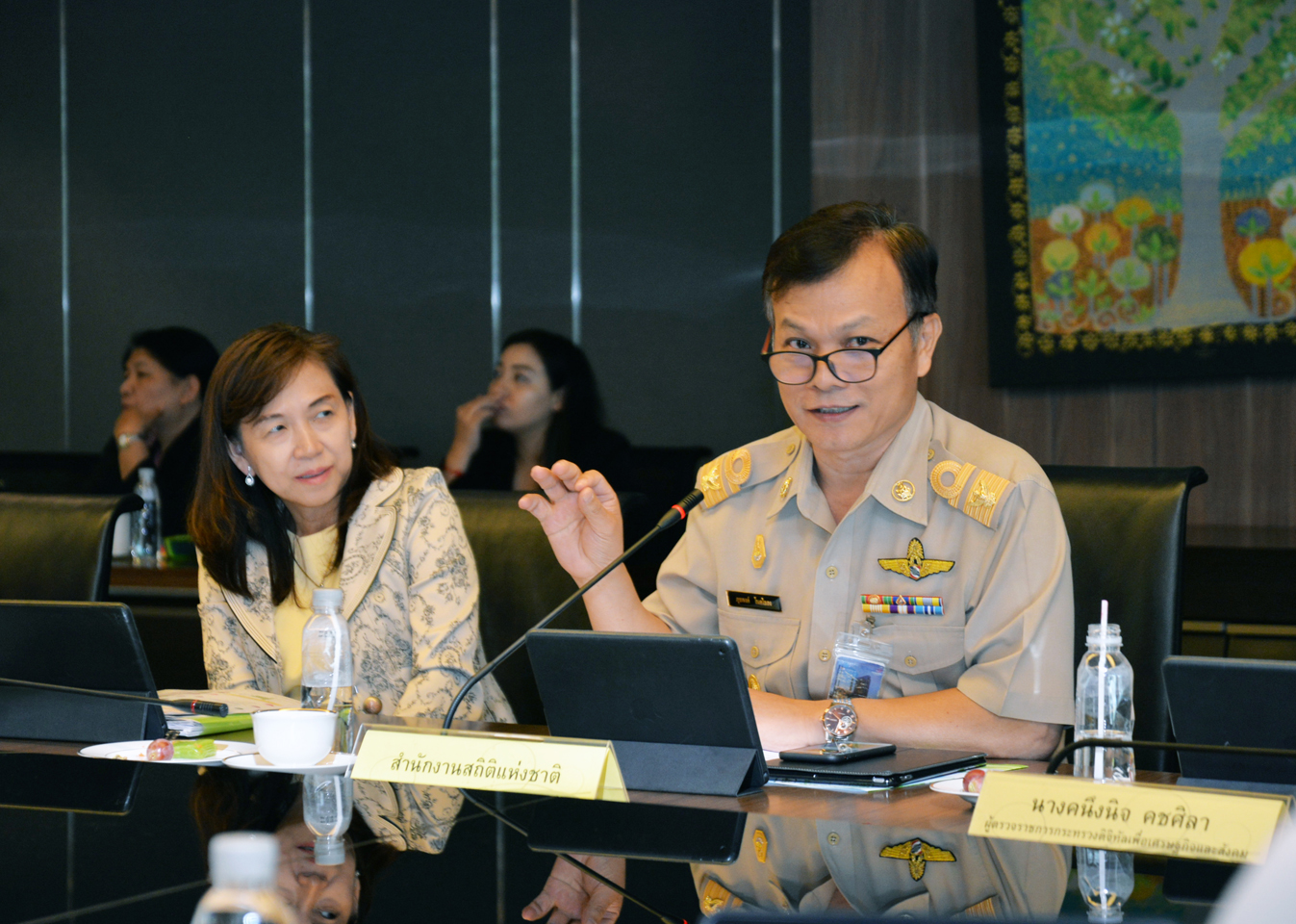 คณะทำงานร่วมติดตามและประเมินผล   การดำเนินงานโครงการเน็ตประชารัฐ