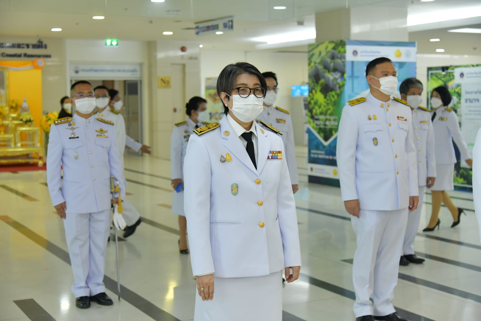 พิธีถวายบังคม น้อมรำลึกเนื่องในวันคล้ายวันสวรรคตรัชกาลที่ 9