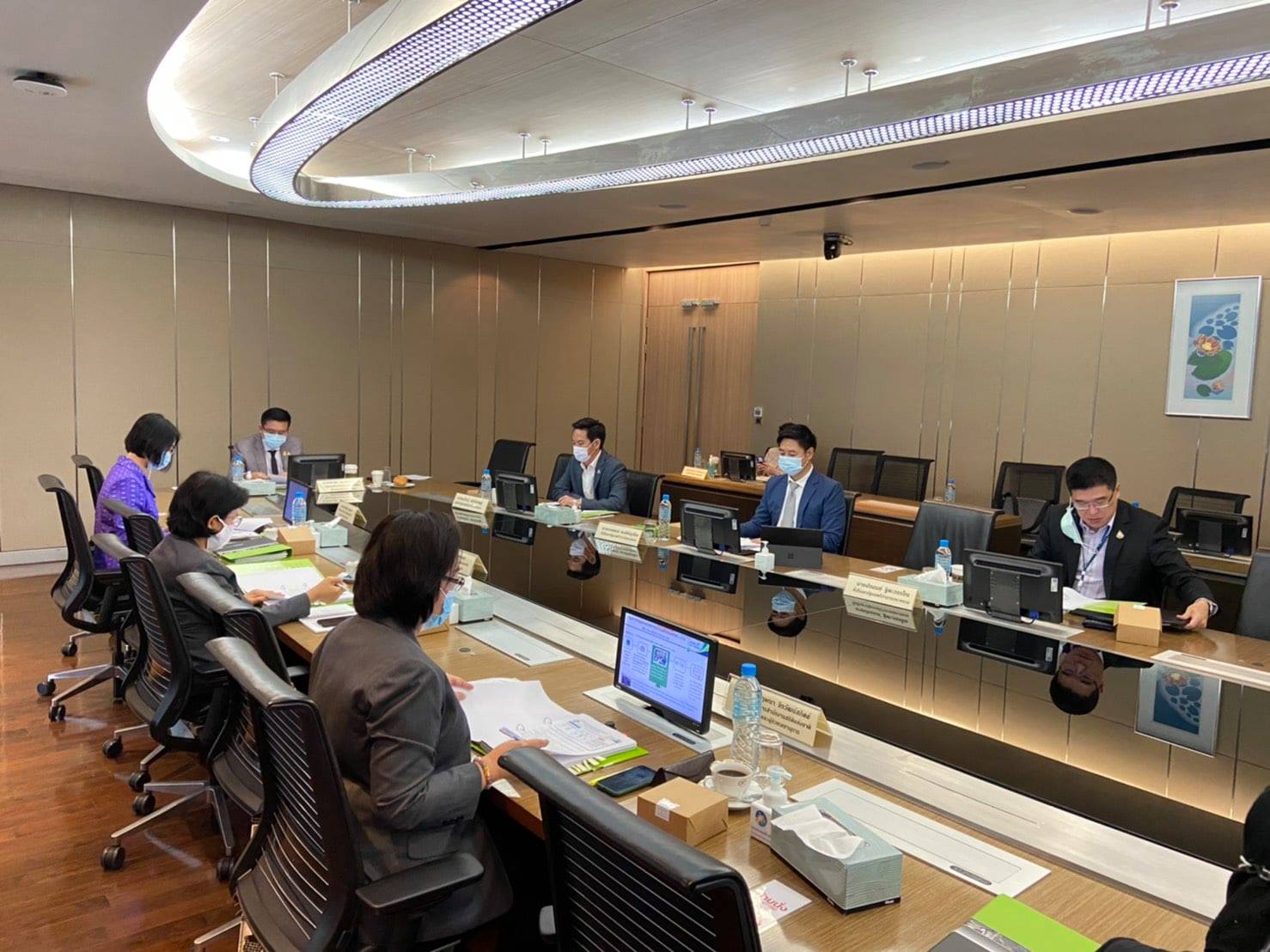 ประชุมคณะกรรมการจัดระบบสถิติประเทศไทย 3 ด้าน ครั้งที่ 1/2564