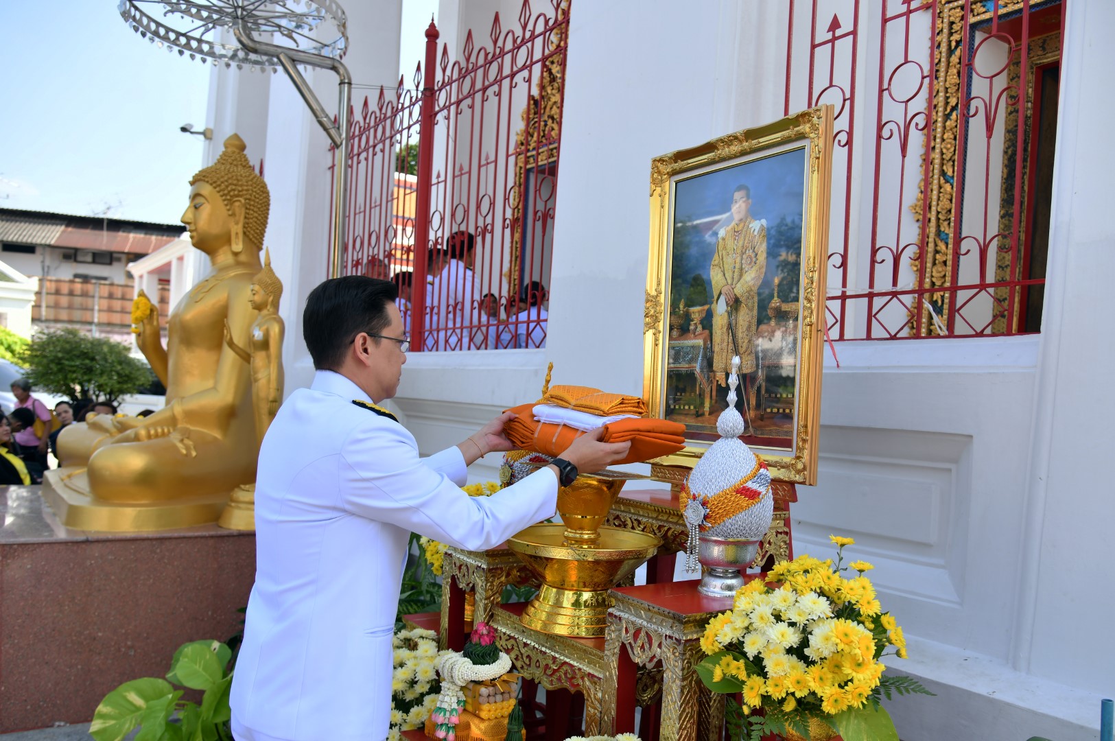 พิธีถวายผ้าพระกฐินพระราชทาน ประจำปี ๒๕๖๒