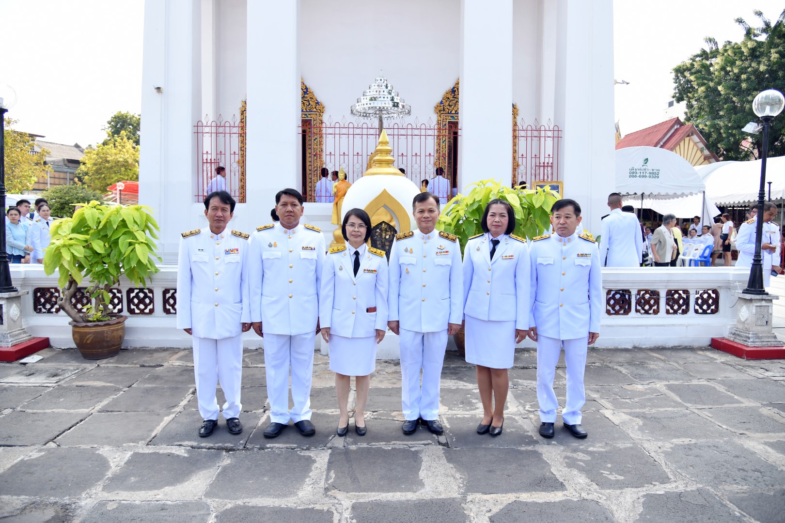 พิธีถวายผ้าพระกฐินพระราชทาน ประจำปี ๒๕๖๒