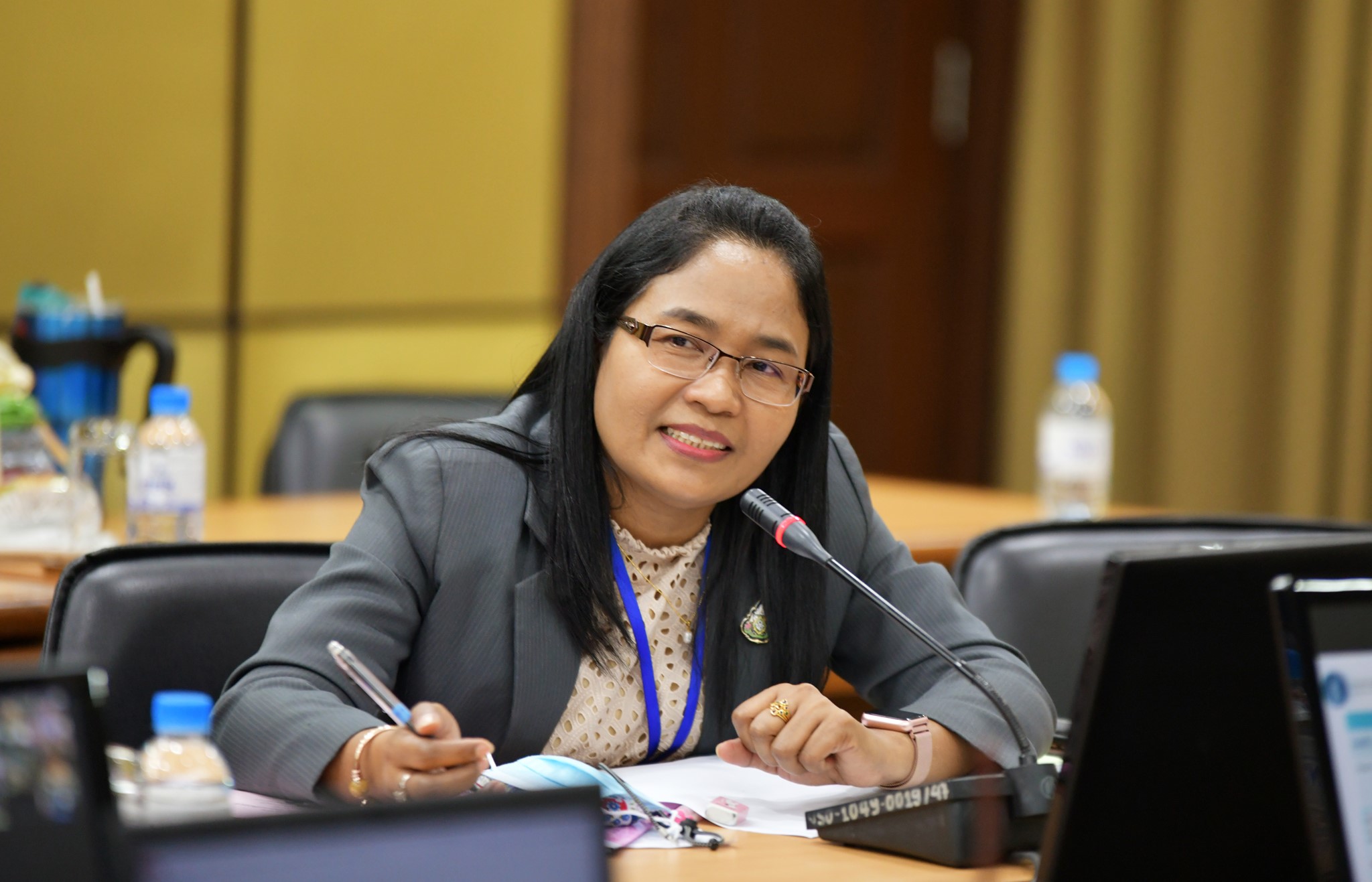 การประชุมชี้แจงโครงการสำรวจการติดตามระดับความรู้ และการเข้าถึงบริการทางการเงินของครอบครัว พ.ศ. ๒๕๖๓ ไตรมาสที่ ๔​