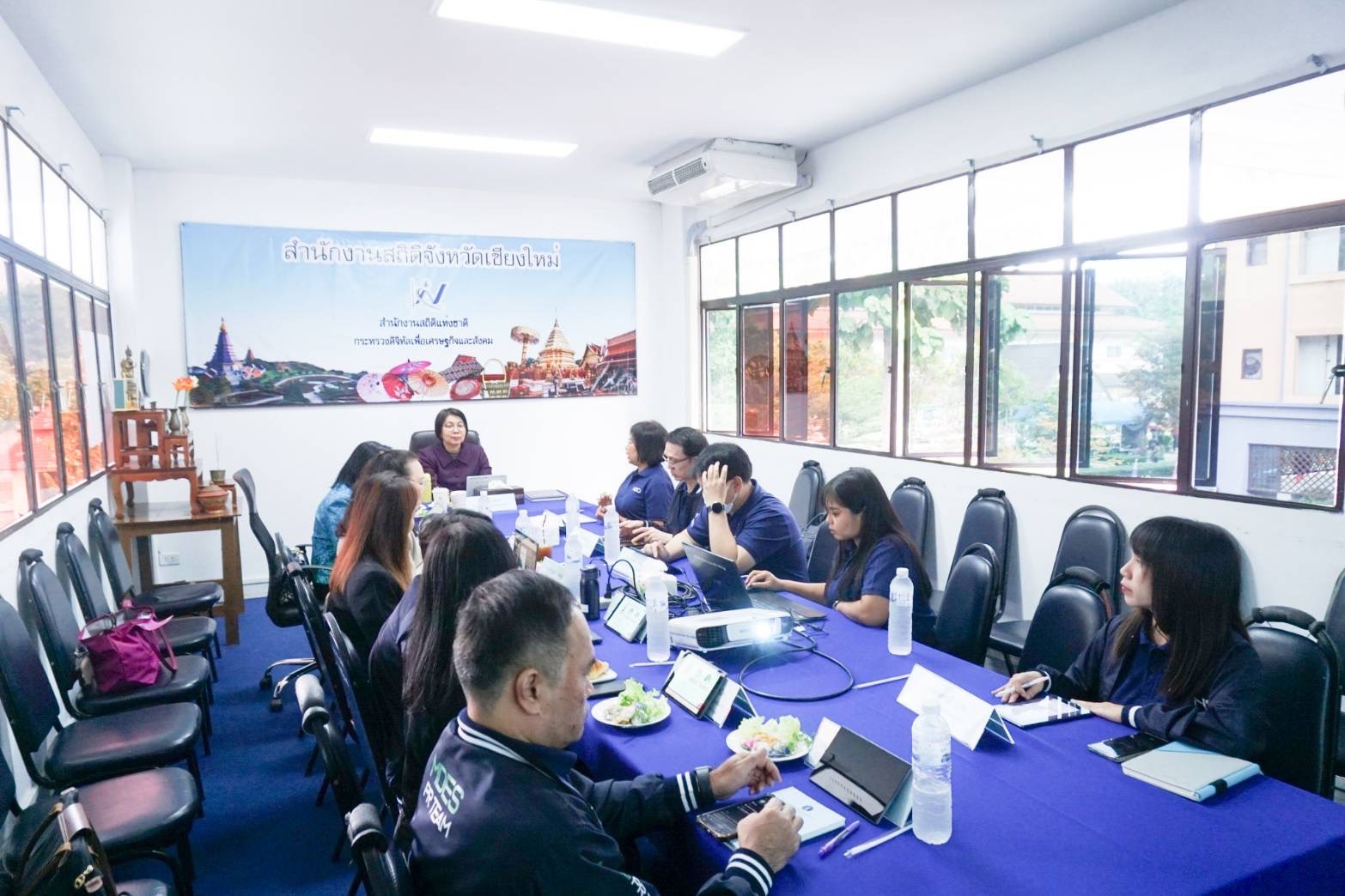 สสช. ลงพื้นที่ตรวจราชการงานโครงการและการจัดทำข้อมูล SDGs จังหวัดเชียงใหม่