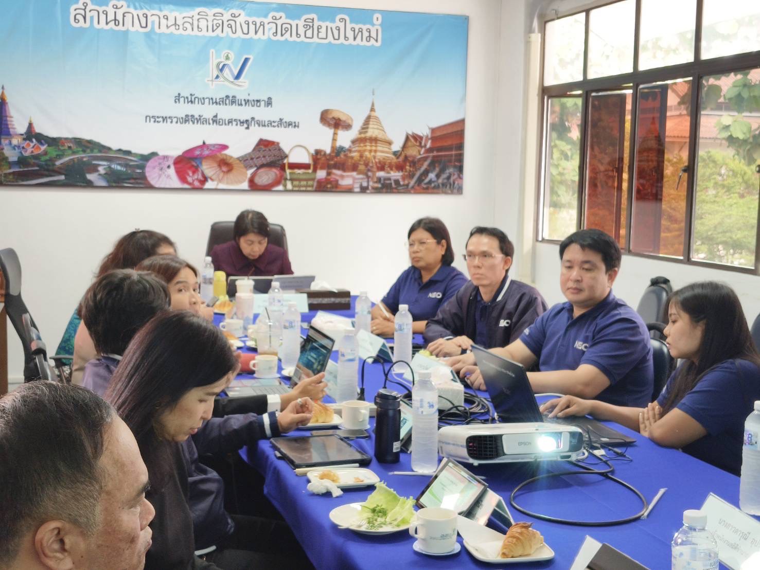 สสช. ลงพื้นที่ตรวจราชการงานโครงการและการจัดทำข้อมูล SDGs จังหวัดเชียงใหม่