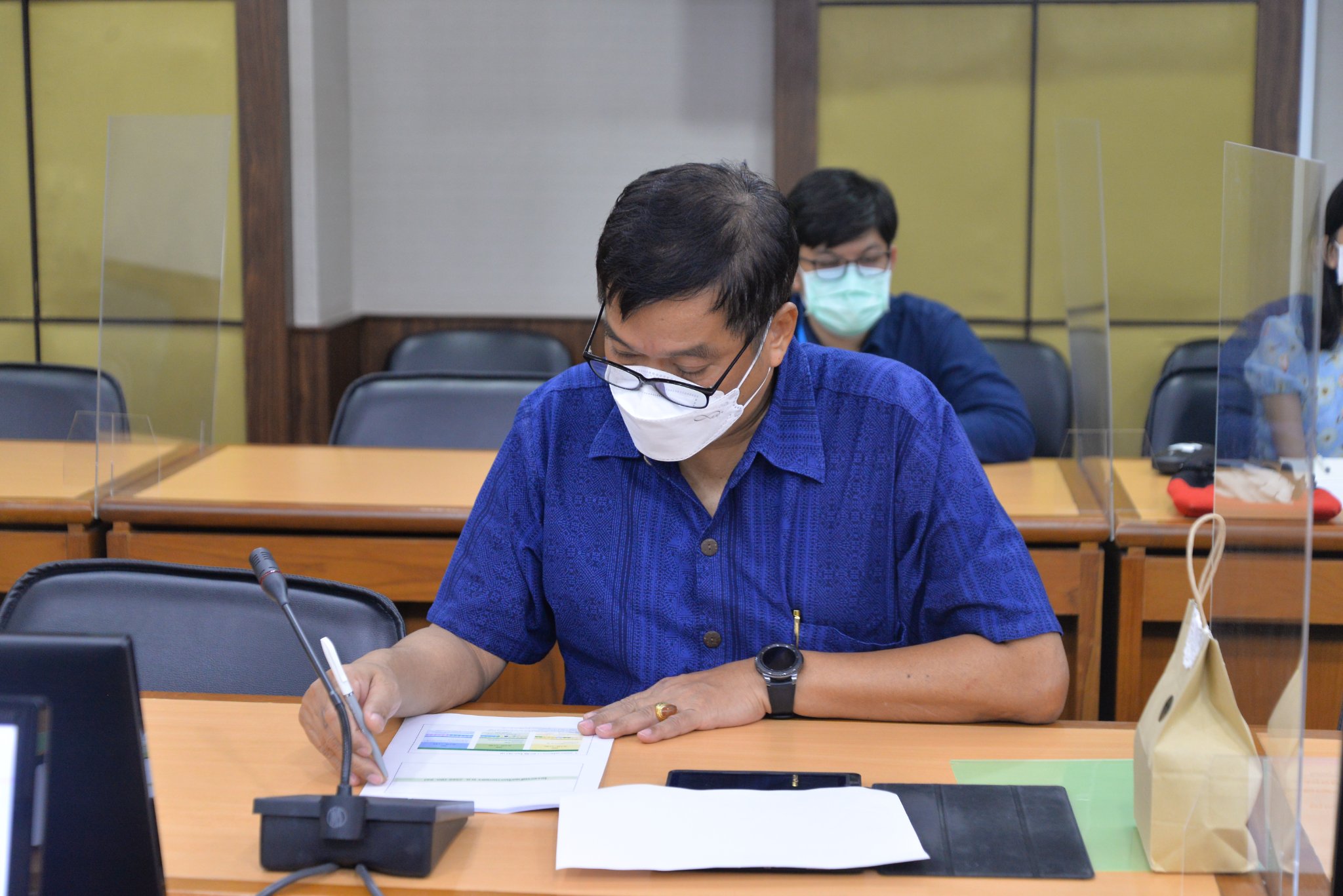 การประชุมรายงานผลการจัดทำสำมะโนทดลอง