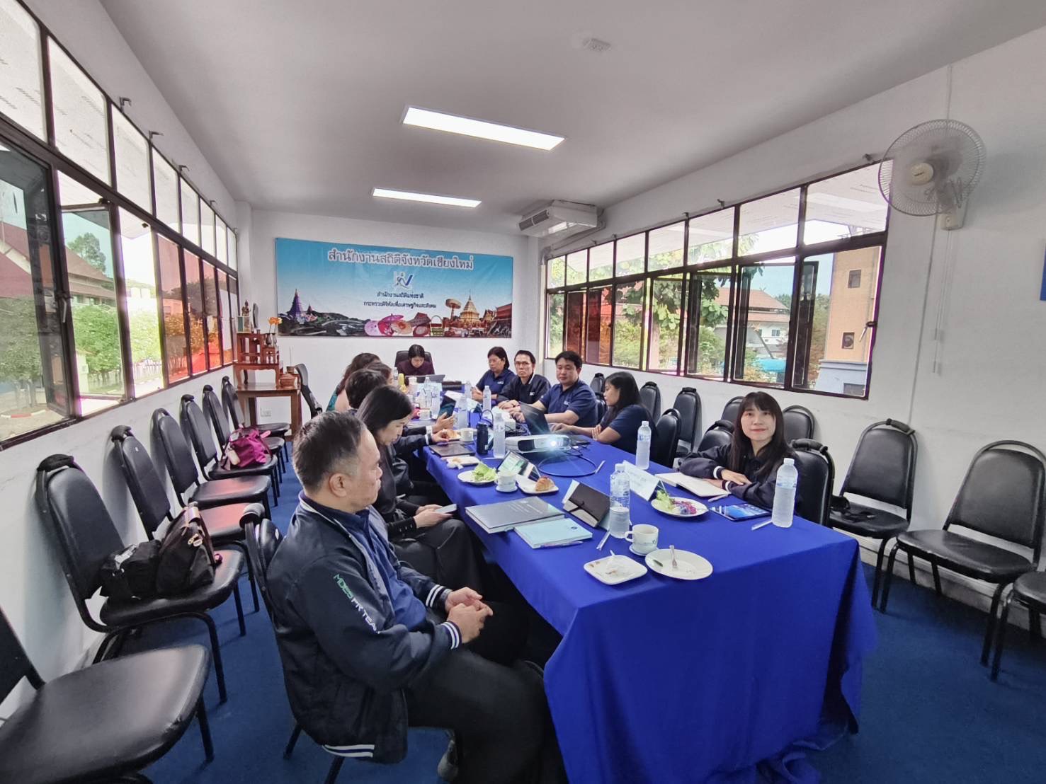 สสช. ลงพื้นที่ตรวจราชการงานโครงการและการจัดทำข้อมูล SDGs จังหวัดเชียงใหม่
