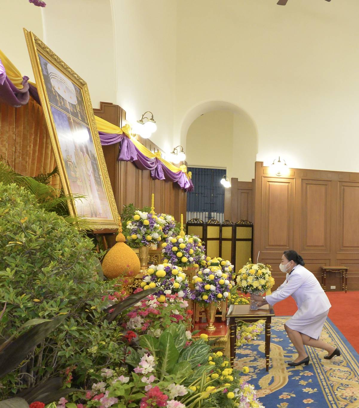 ลงนามถวายพระพร