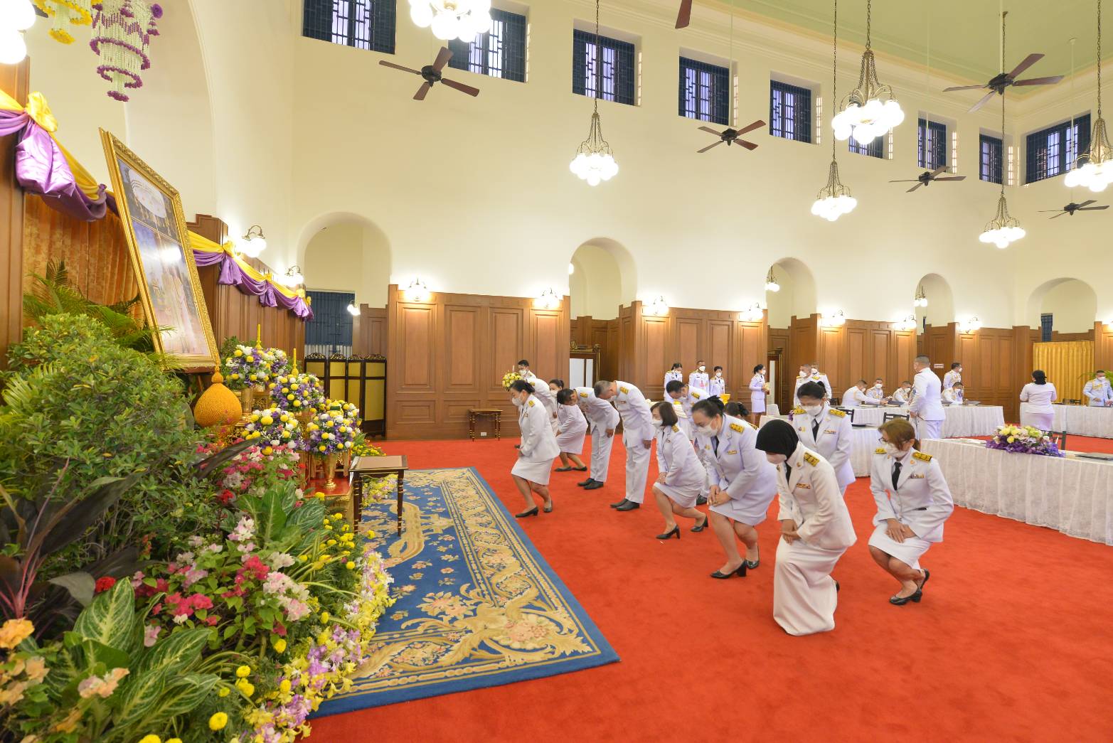 ลงนามถวายพระพร