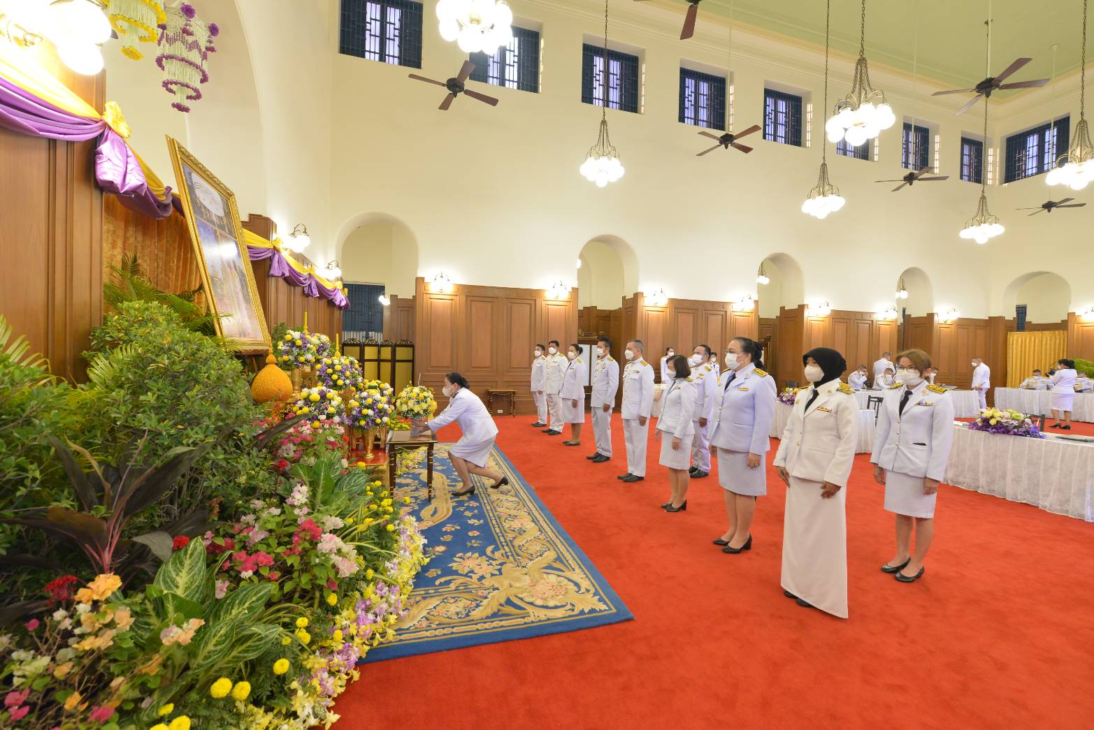 ลงนามถวายพระพร