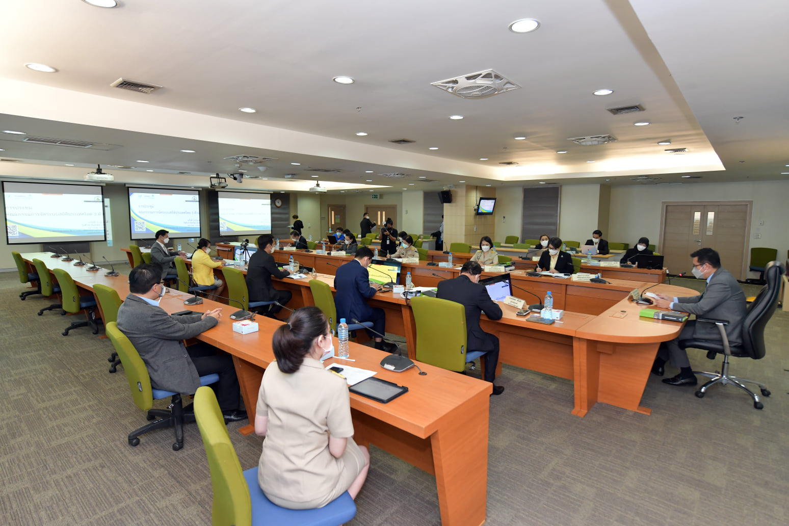ประชุมคณะกรรมการจัดระบบสถิติประเทศไทย 3 ด้าน ครั้งที่ 2/2564