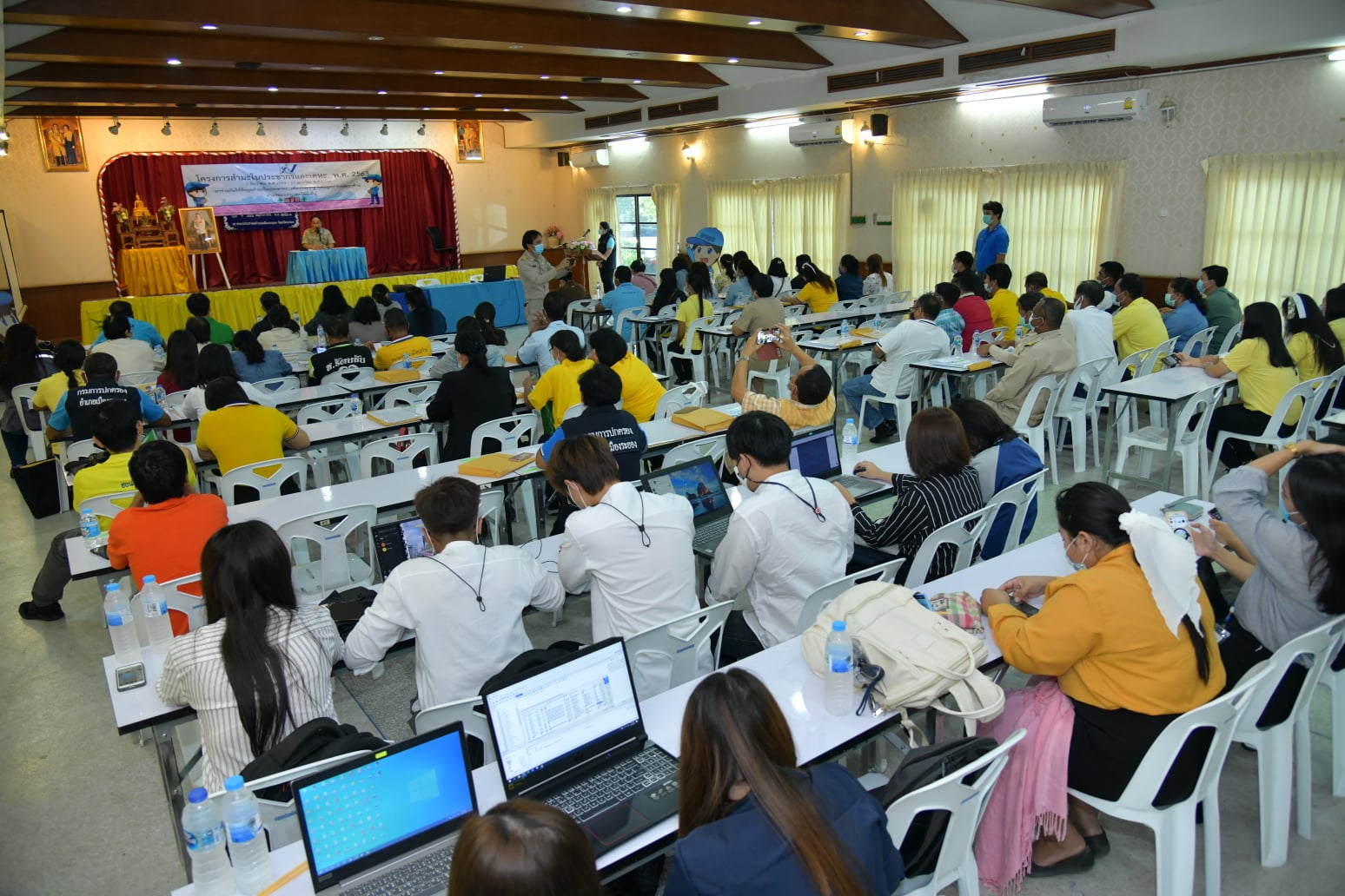 สำมะโนประชากรและเคหะ 2563 การปฏิบัติงานในพื้นที่ต้นแบบ จ.ระยอง​