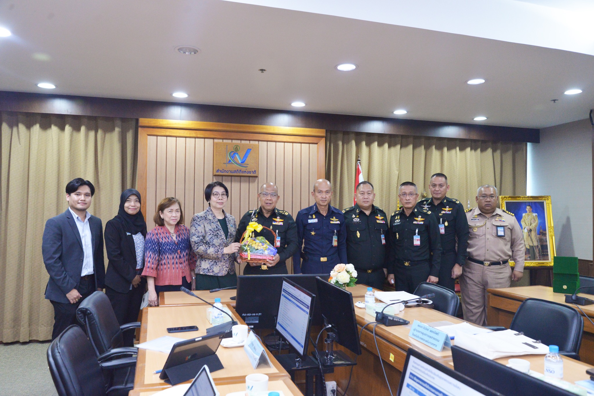 ประชุมหารือร่วมกับศูนย์การอุตสาหกรรมป้องกันประเทศและพลังงานทหาร