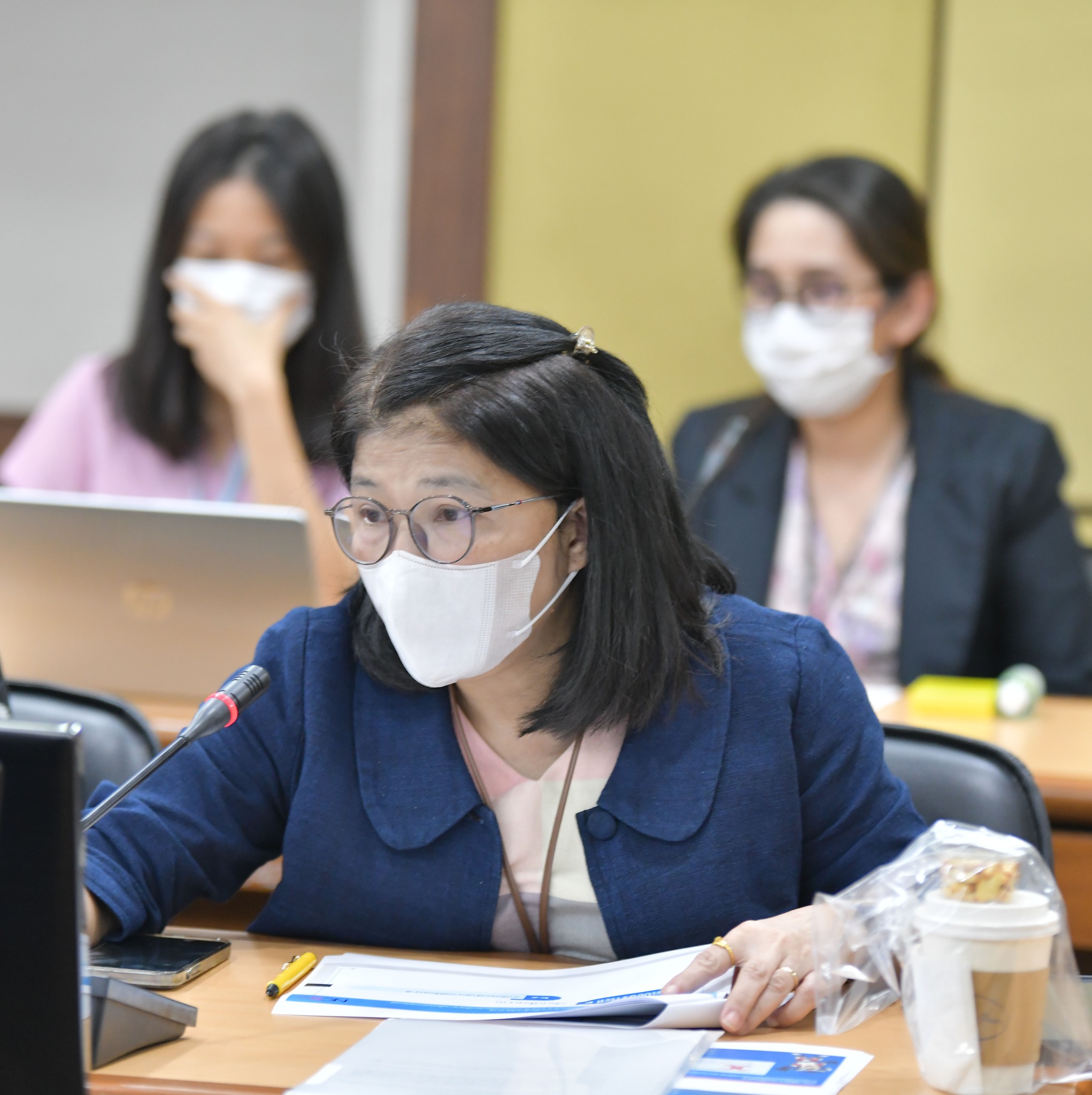 การประชุมขอความร่วมมือด้านวิชาการระหว่างสำนักงานสถิติแห่งชาติ (NSO) และสำนักงานคณะกรรมการรักษาความมั่นคงปลอดภัยไซเบอร์แห่งชาติ (NCSA)