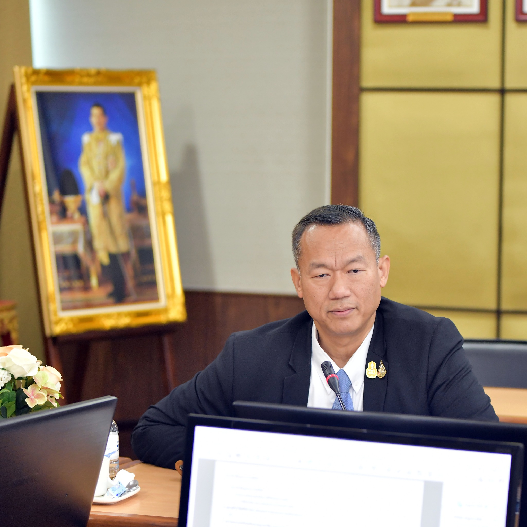 การประชุมขอความร่วมมือด้านวิชาการระหว่างสำนักงานสถิติแห่งชาติ (NSO) และสำนักงานคณะกรรมการรักษาความมั่นคงปลอดภัยไซเบอร์แห่งชาติ (NCSA)