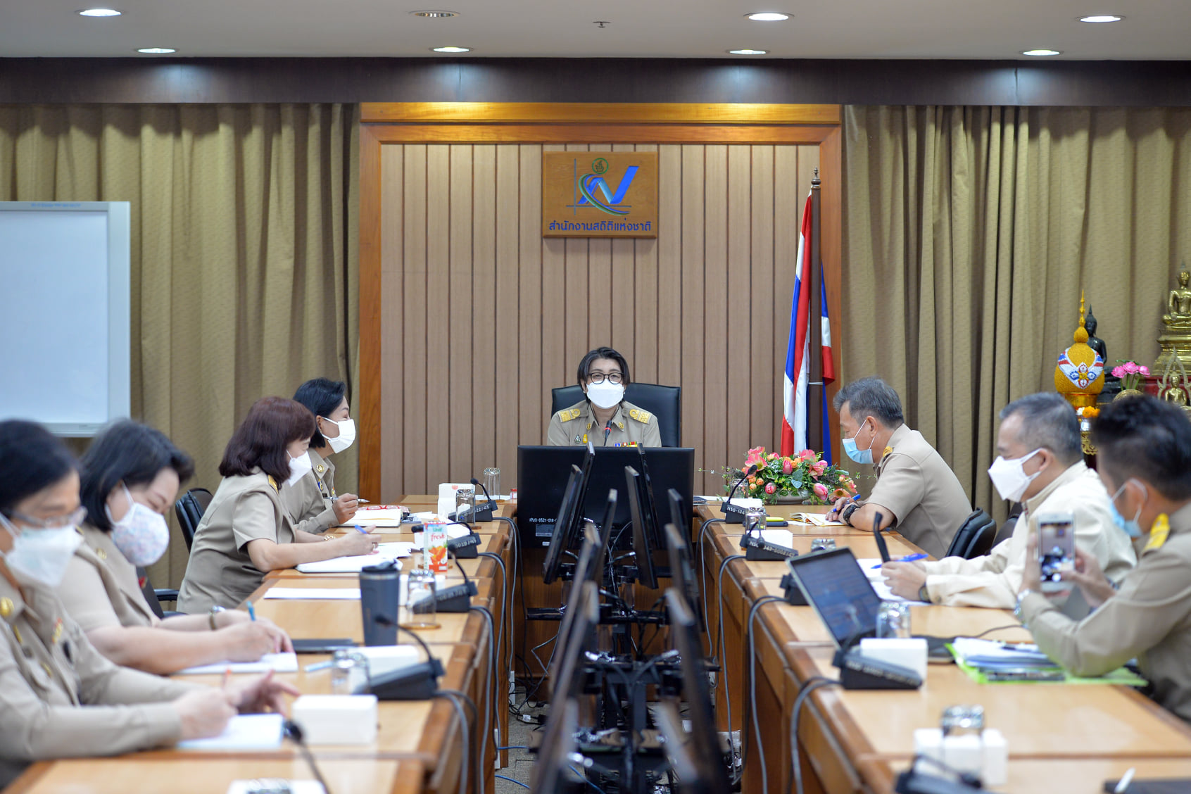ประชุมแผนการดำเนินงานระหว่างสำนักงานสถิติแห่งชาติกับสำนักงานสถิติจังหวัดทั่วประเทศ