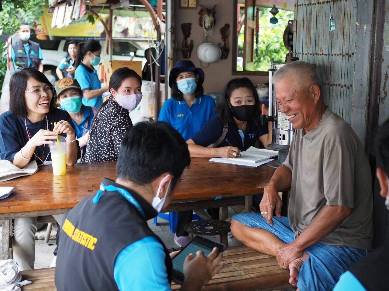 สังเกตการณ์การปฏิบัติงาน โครงการสำรวจภาวะการทำงานของประชากร พ.ศ. 2563​
