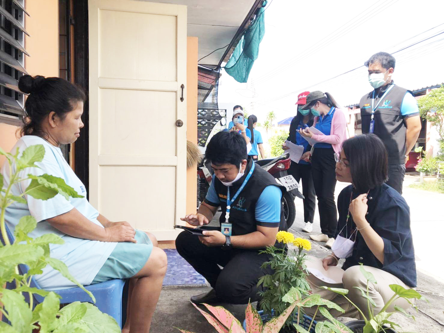 สังเกตการณ์การปฏิบัติงาน โครงการสำรวจภาวะการทำงานของประชากร พ.ศ. 2563​