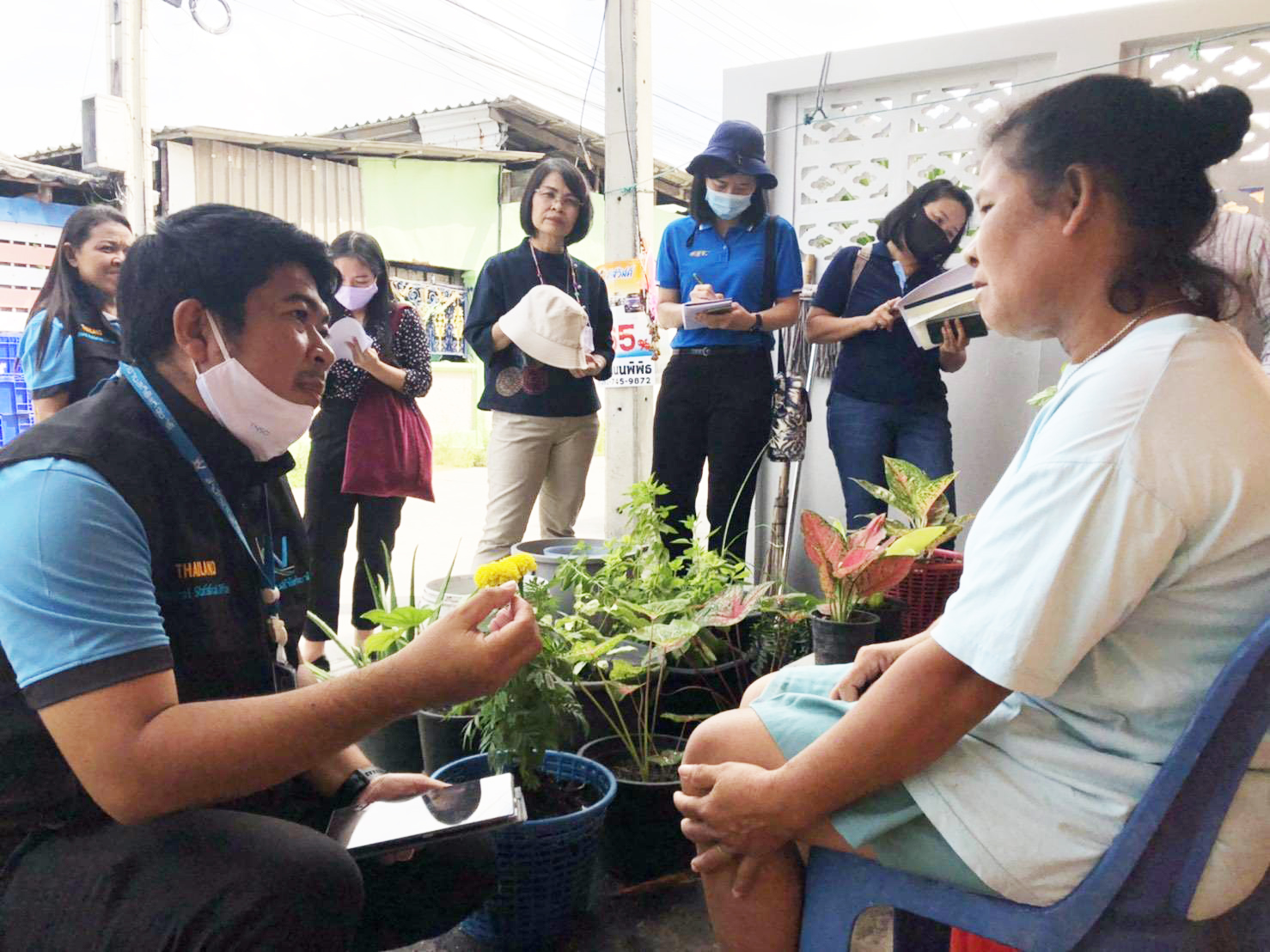 สังเกตการณ์การปฏิบัติงาน โครงการสำรวจภาวะการทำงานของประชากร พ.ศ. 2563​