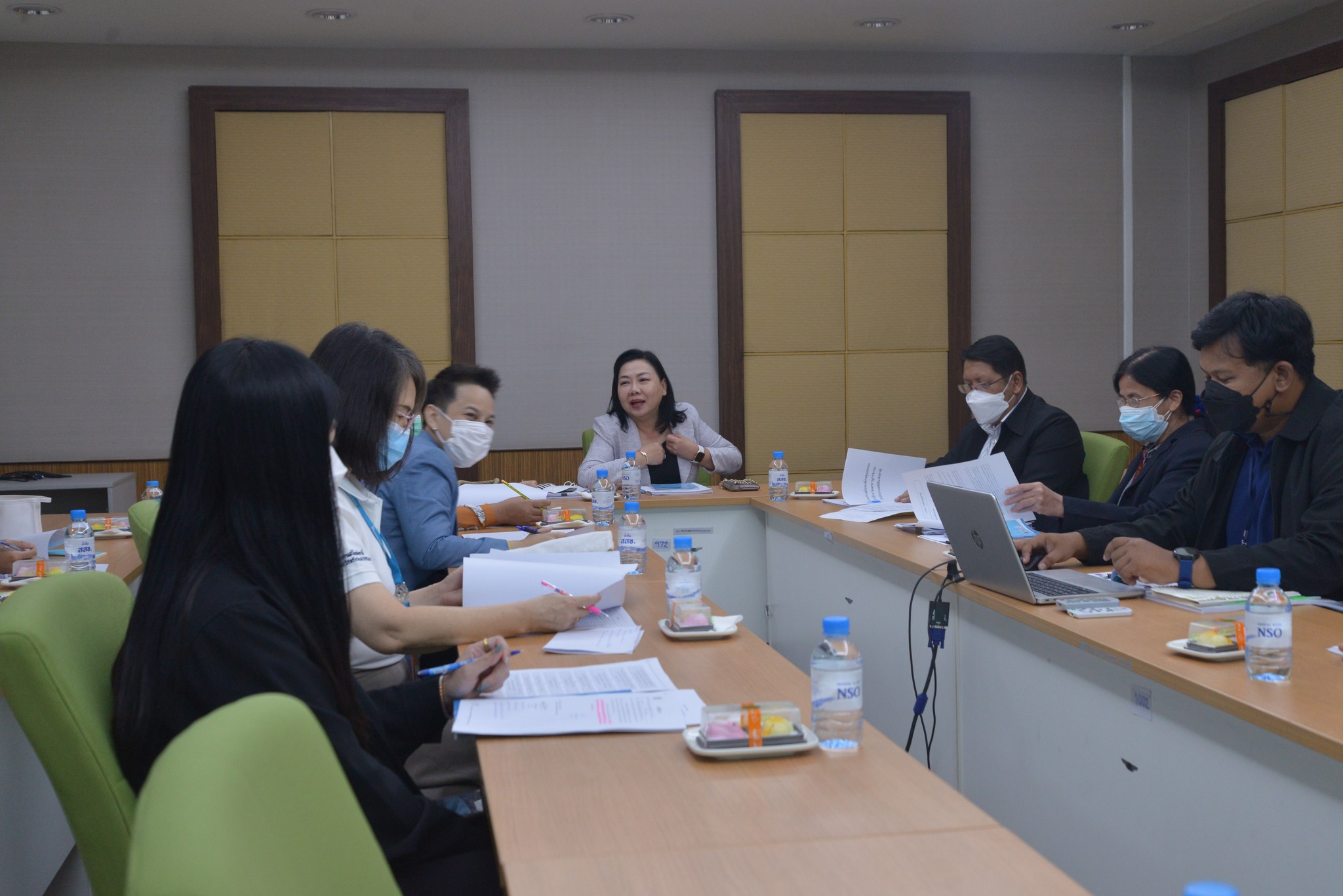 จัดประชุมชี้แจงการประเมินองค์กรคุณธรรม