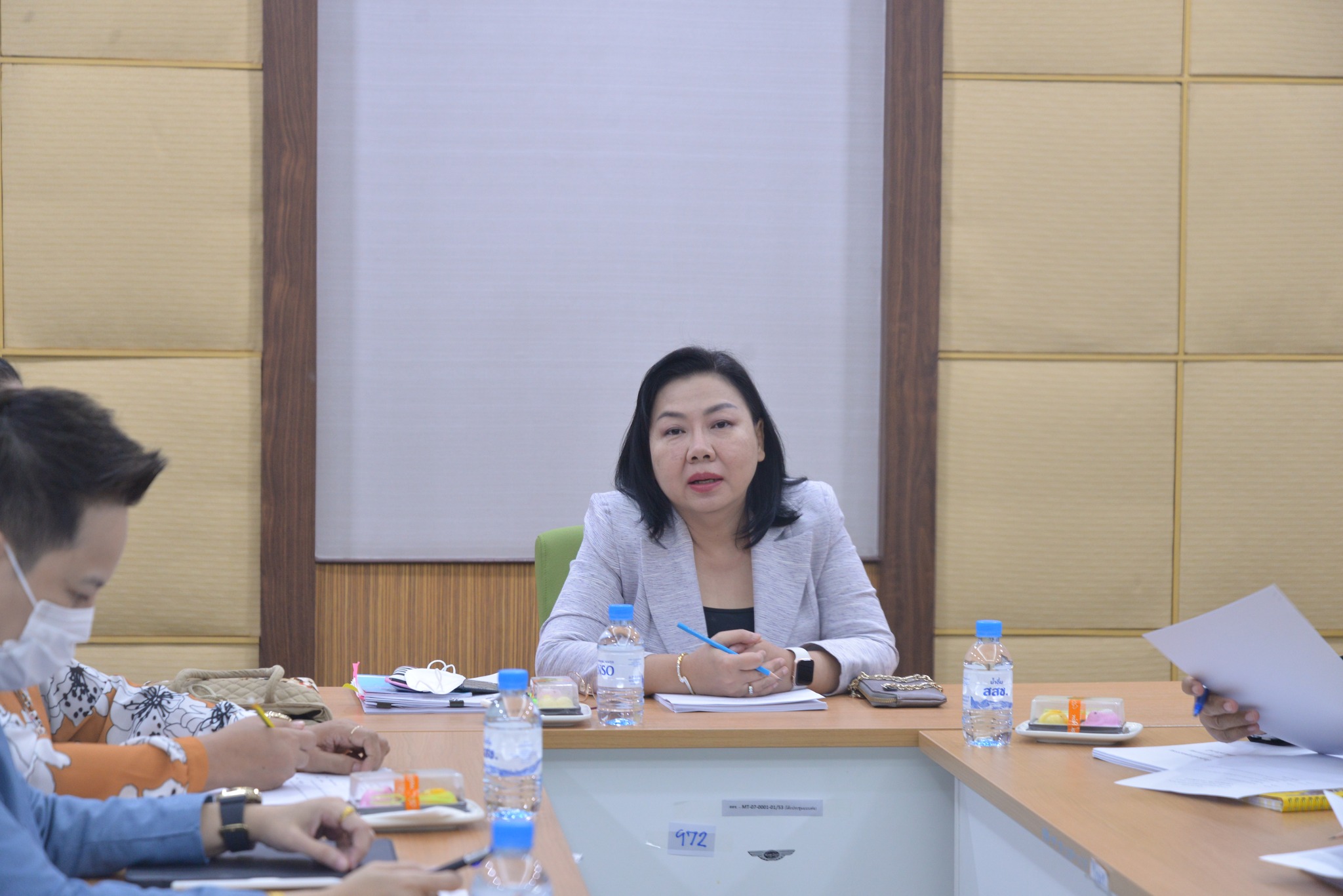 จัดประชุมชี้แจงการประเมินองค์กรคุณธรรม